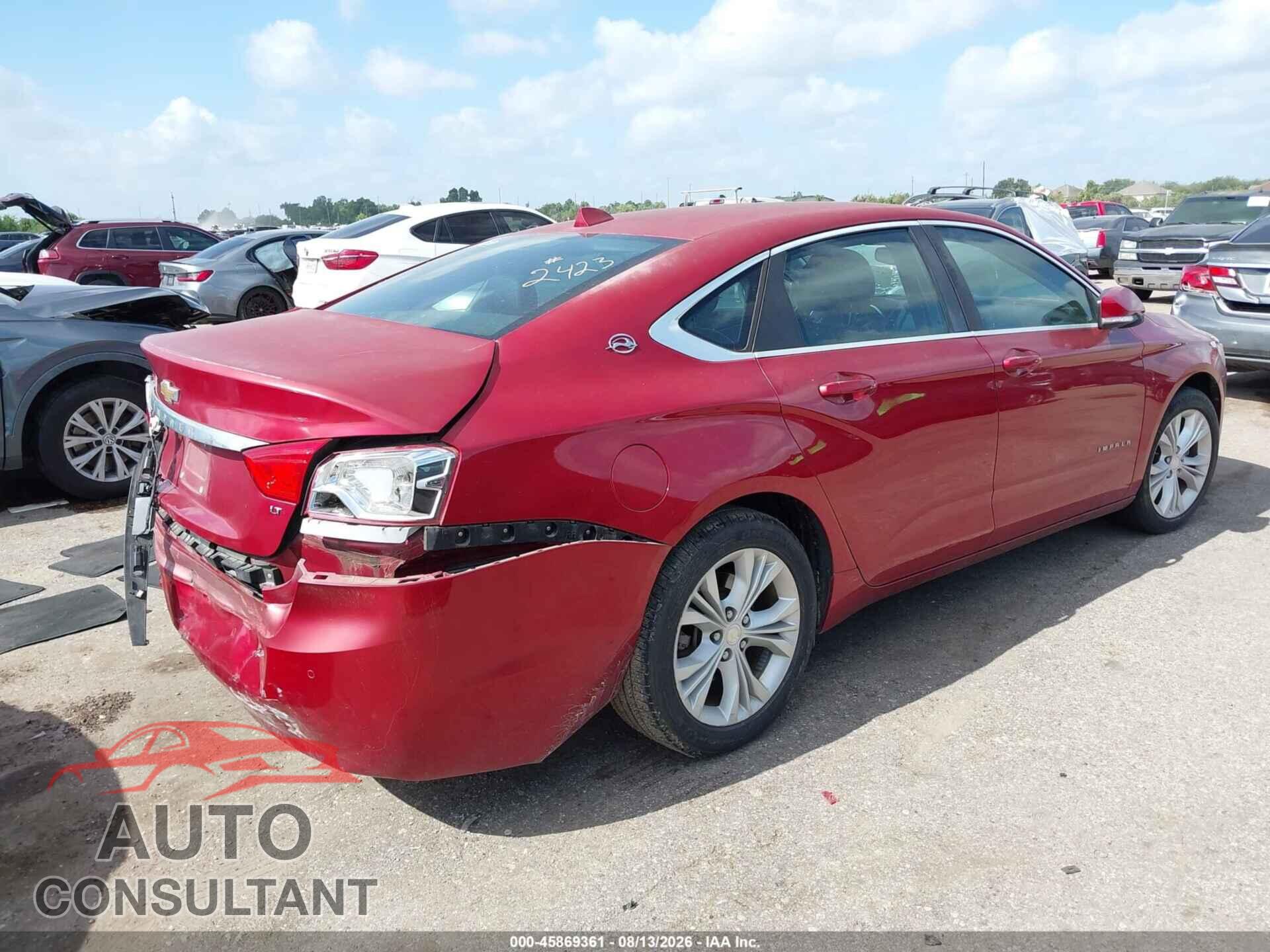 CHEVROLET IMPALA 2014 - 1G1115SL7EU112423