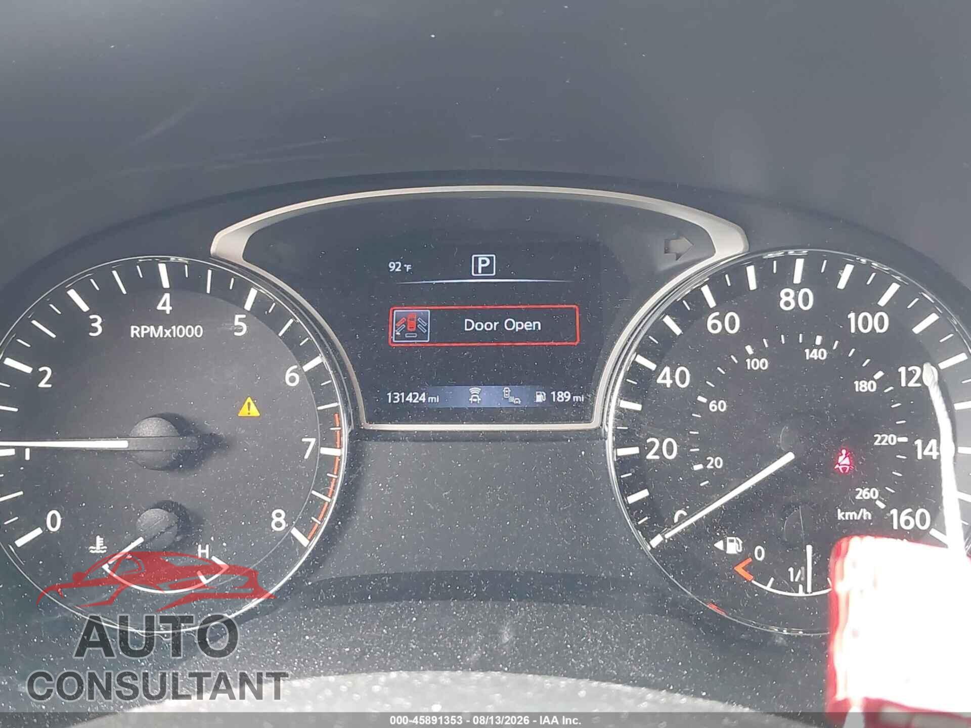 NISSAN PATHFINDER 2017 - 5N1DR2MN4HC675672
