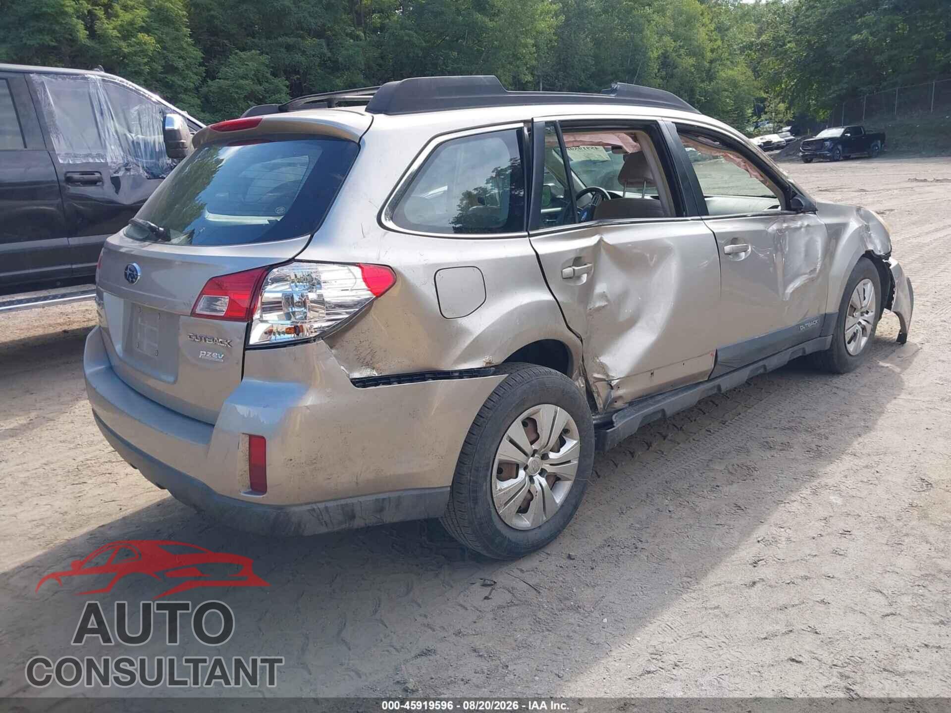 SUBARU OUTBACK 2014 - 4S4BRBAC3E3255617