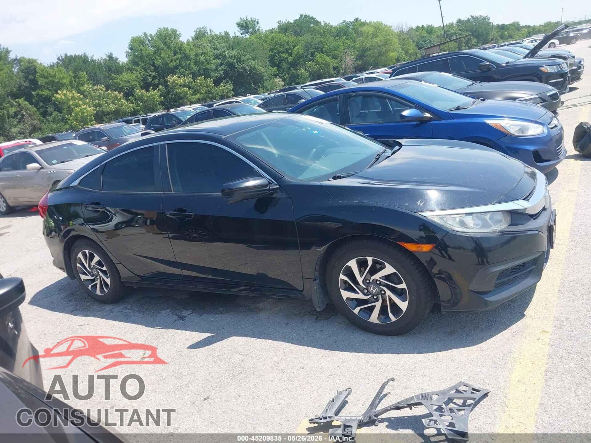 HONDA CIVIC 2017 - 19XFC2F76HE034996