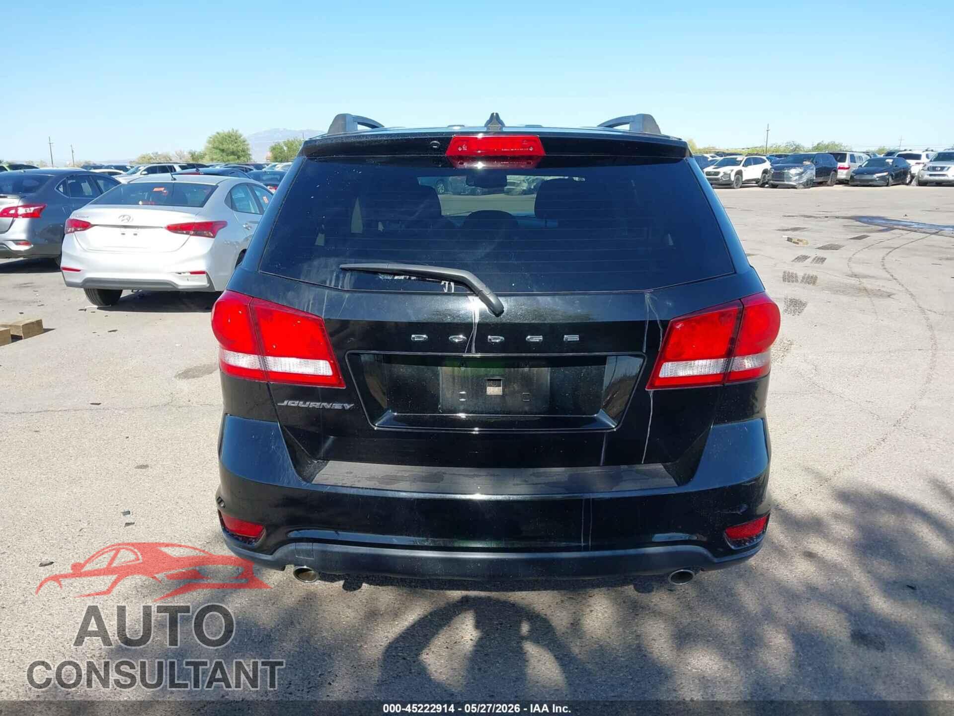 DODGE JOURNEY 2015 - 3C4PDCBG8FT510929