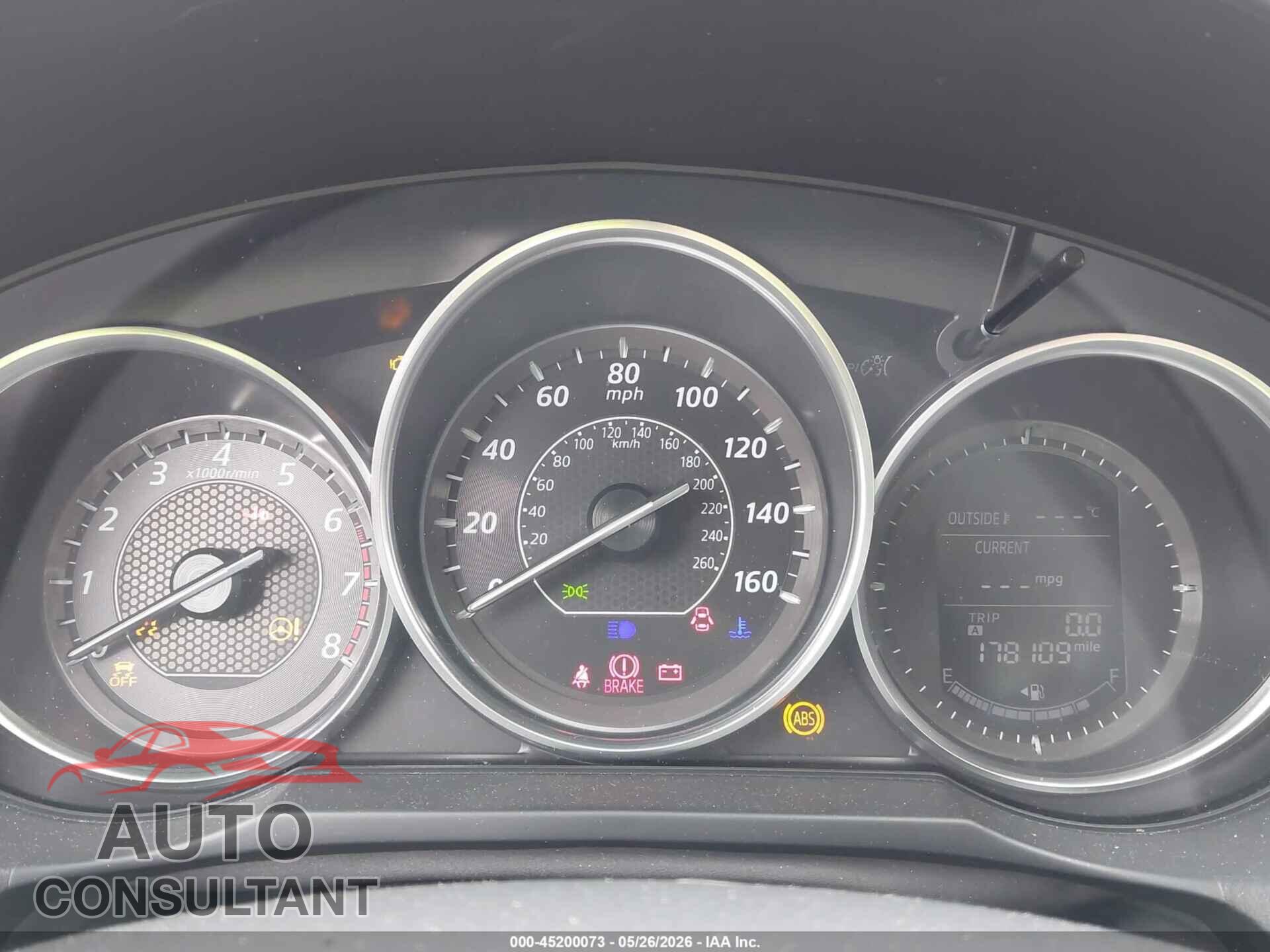 MAZDA MAZDA6 2015 - JM1GJ1V69F1169046