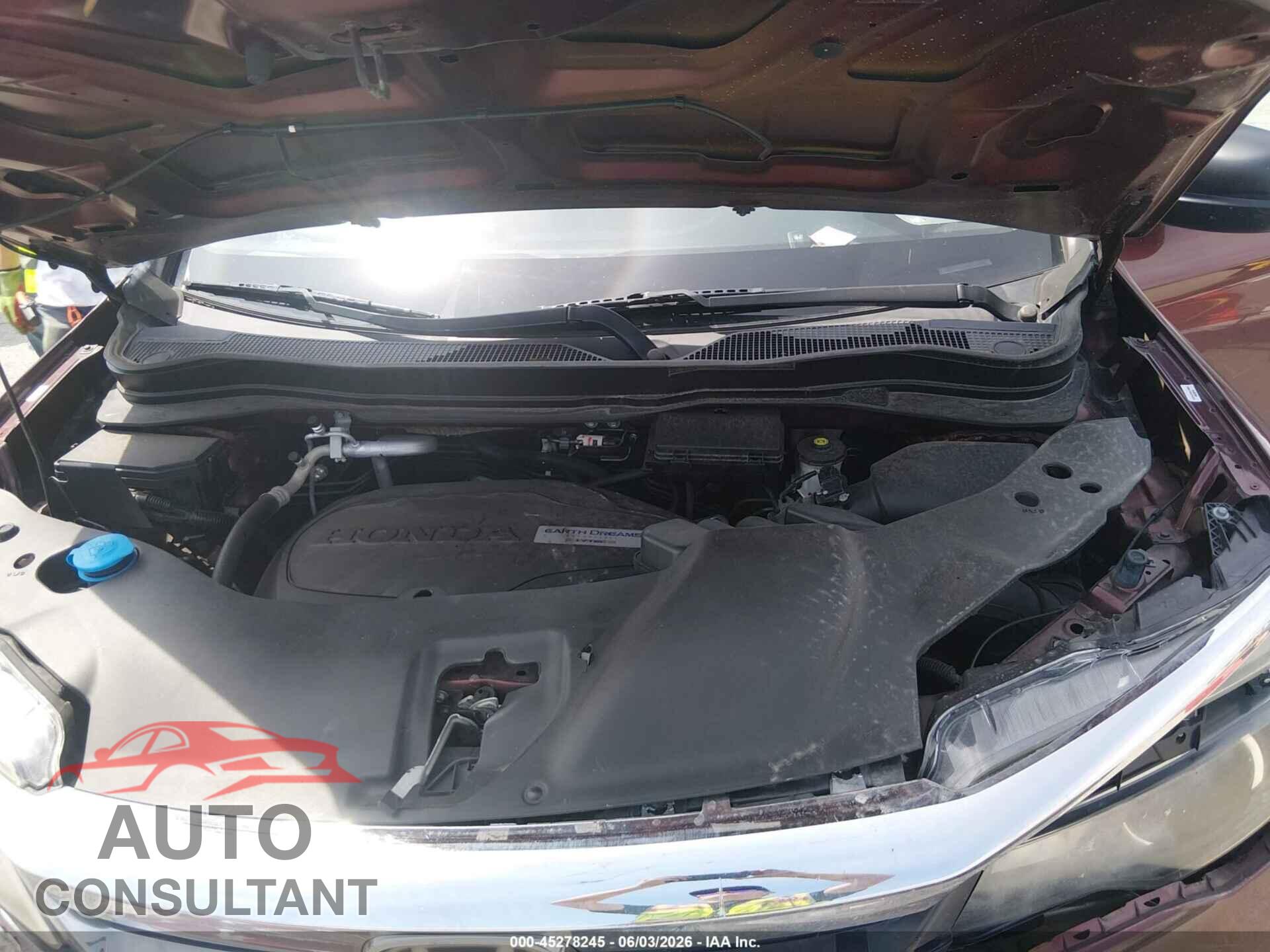 HONDA PILOT 2019 - 5FNYF5H12KB043769