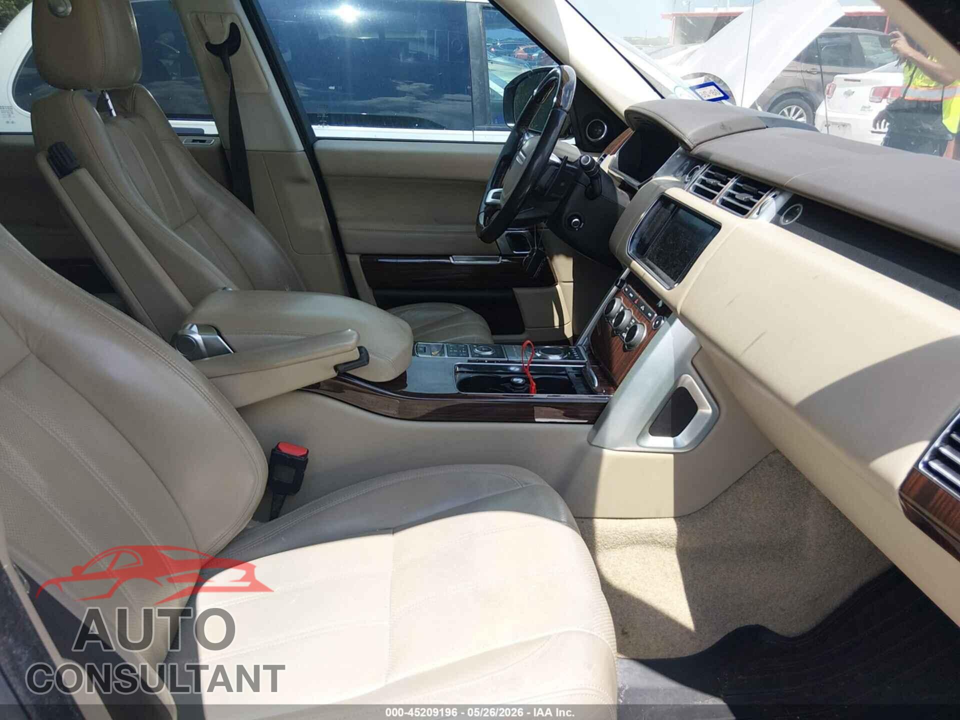 LAND ROVER RANGE ROVER 2016 - SALGS2KF9GA258410