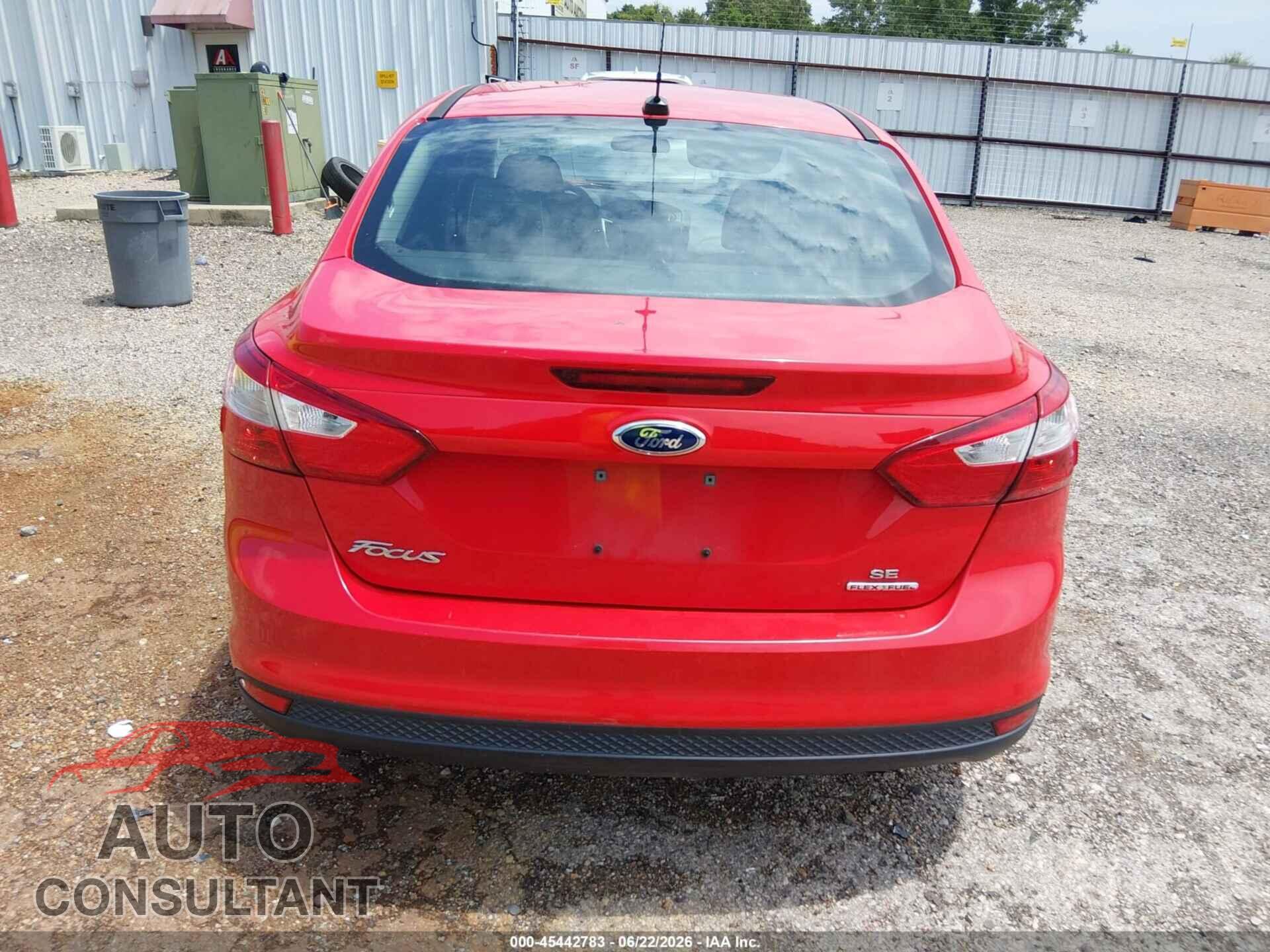 FORD FOCUS 2013 - 1FADP3F20DL297031