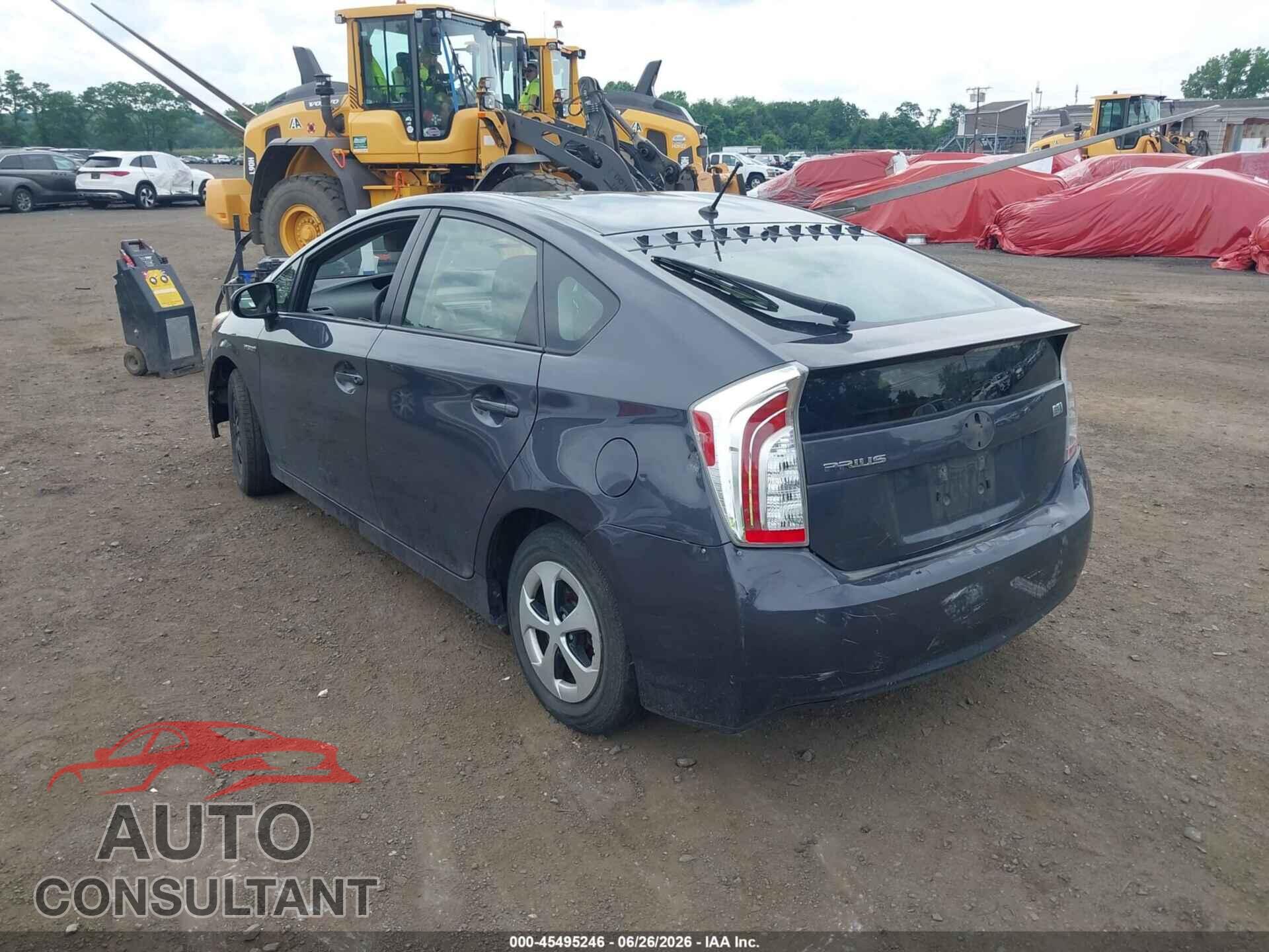TOYOTA PRIUS 2012 - JTDKN3DU2C5468005