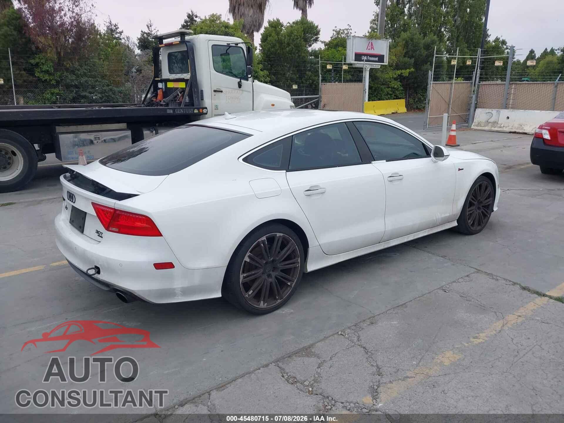 AUDI A7 2012 - WAUSGAFC4CN006402