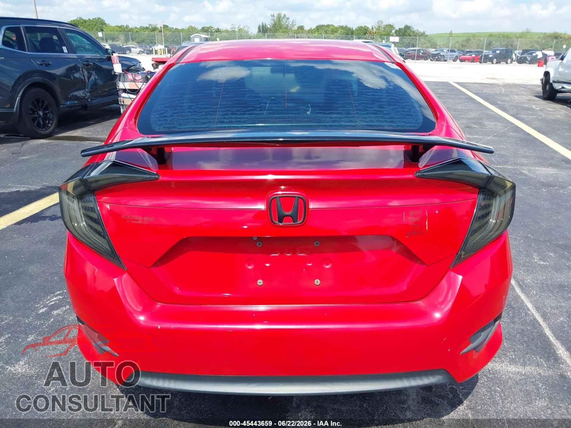 HONDA CIVIC 2016 - 2HGFC2F50GH521050
