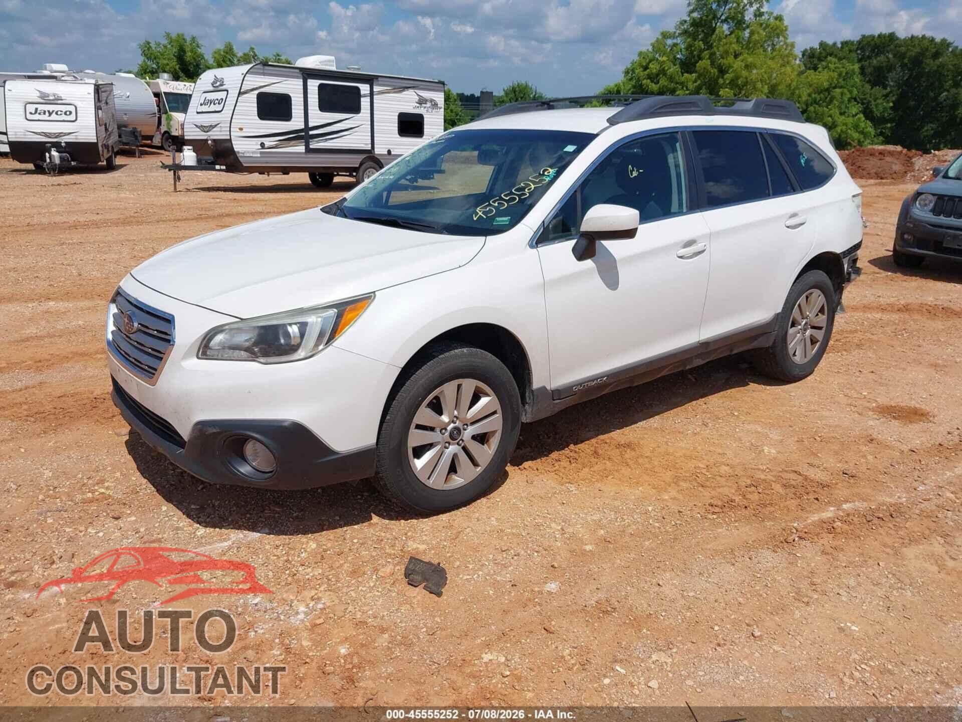 SUBARU OUTBACK 2016 - 4S4BSBCC3G3332927