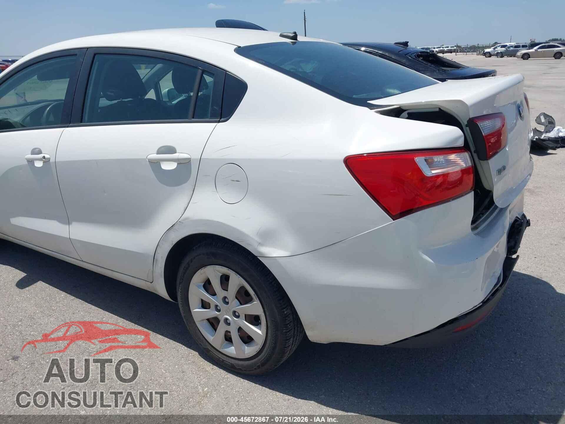 KIA RIO 2014 - KNADM4A33E6417099