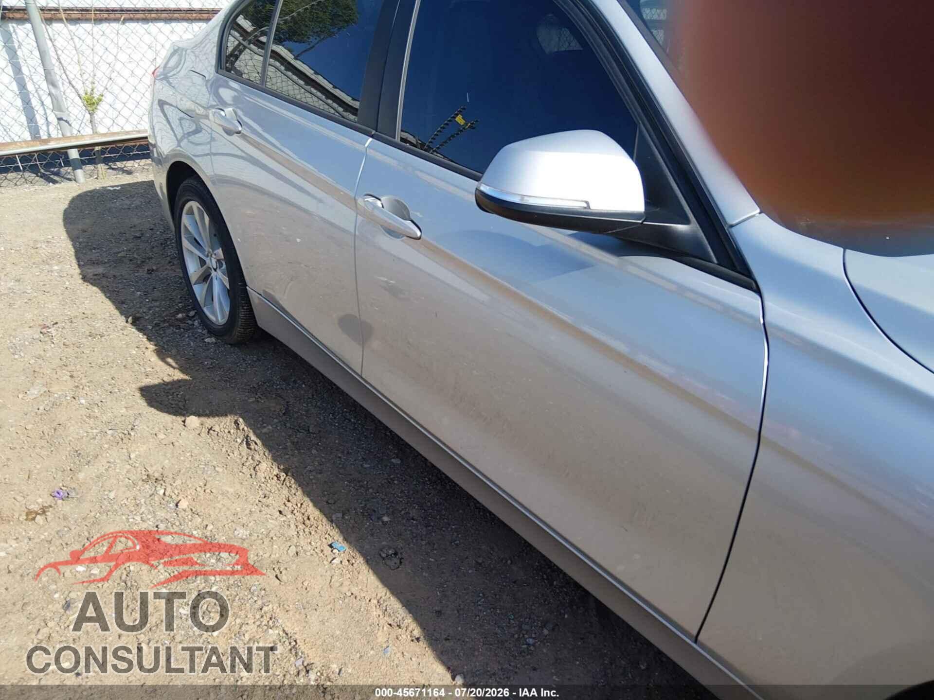 BMW 320I 2016 - WBA8A9C57GK617533