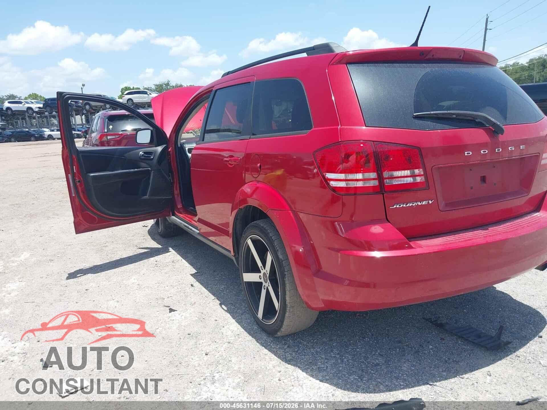 DODGE JOURNEY 2016 - 3C4PDCAB9GT241007