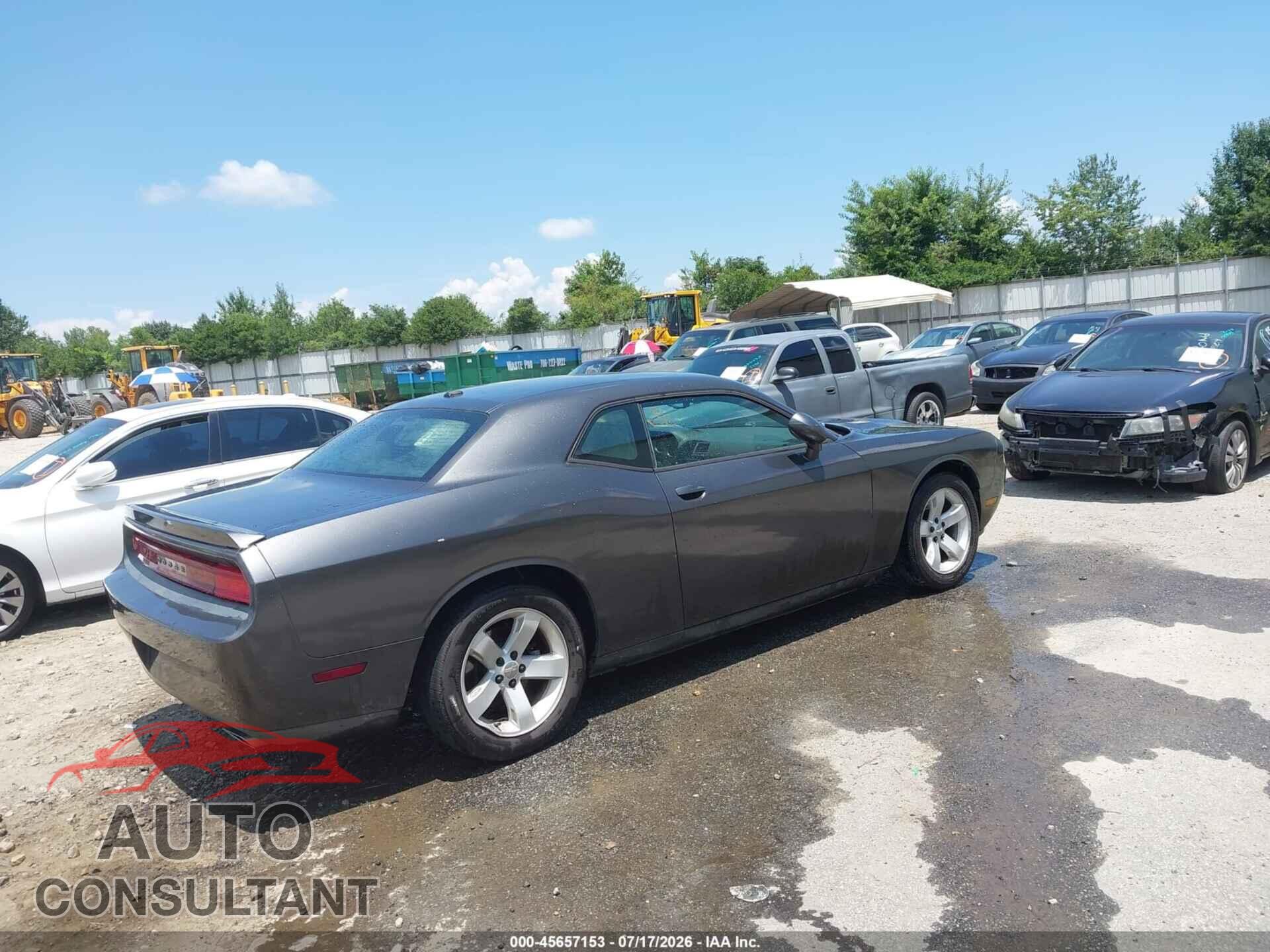 DODGE CHALLENGER 2013 - 2C3CDYAG4DH631075