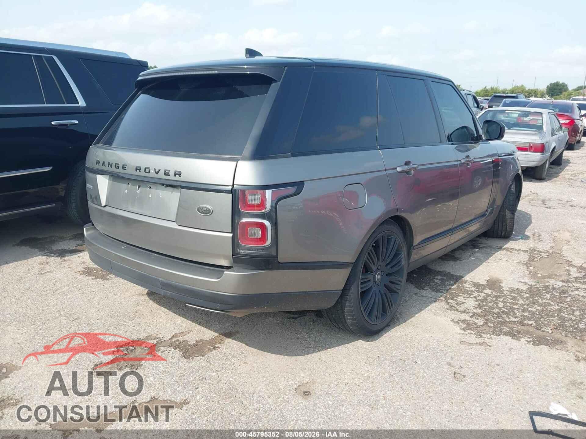 LAND ROVER RANGE ROVER 2018 - SALGS2RE4JA387417