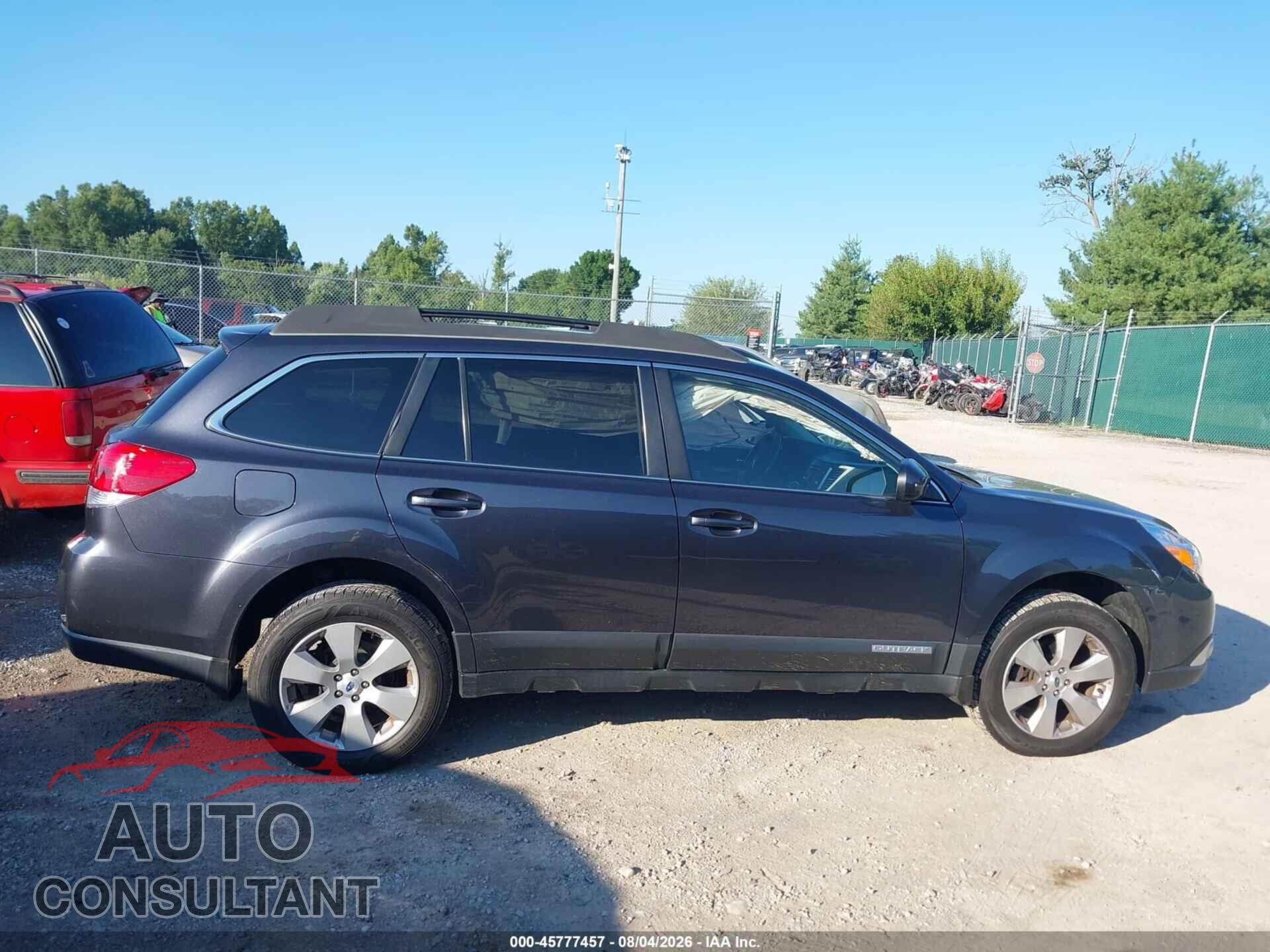 SUBARU OUTBACK 2012 - 4S4BRCKC3C3218178