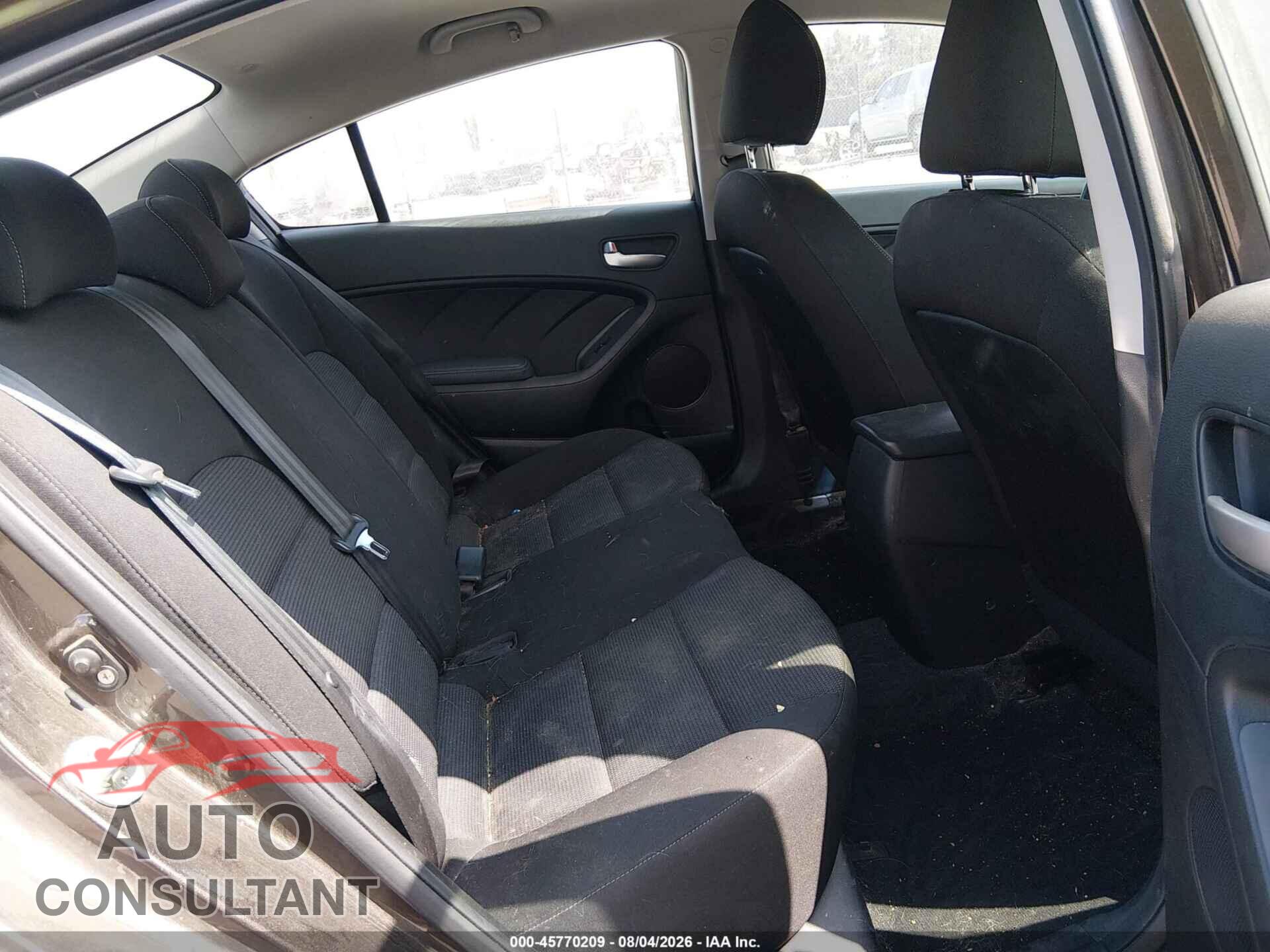 KIA FORTE 2017 - 3KPFK4A72HE063501