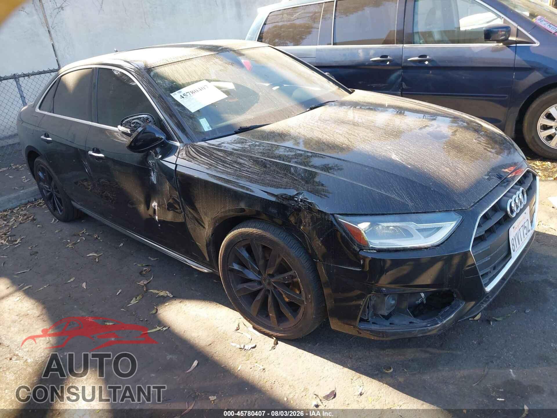 AUDI A4 2020 - WAUGMAF43LN008567