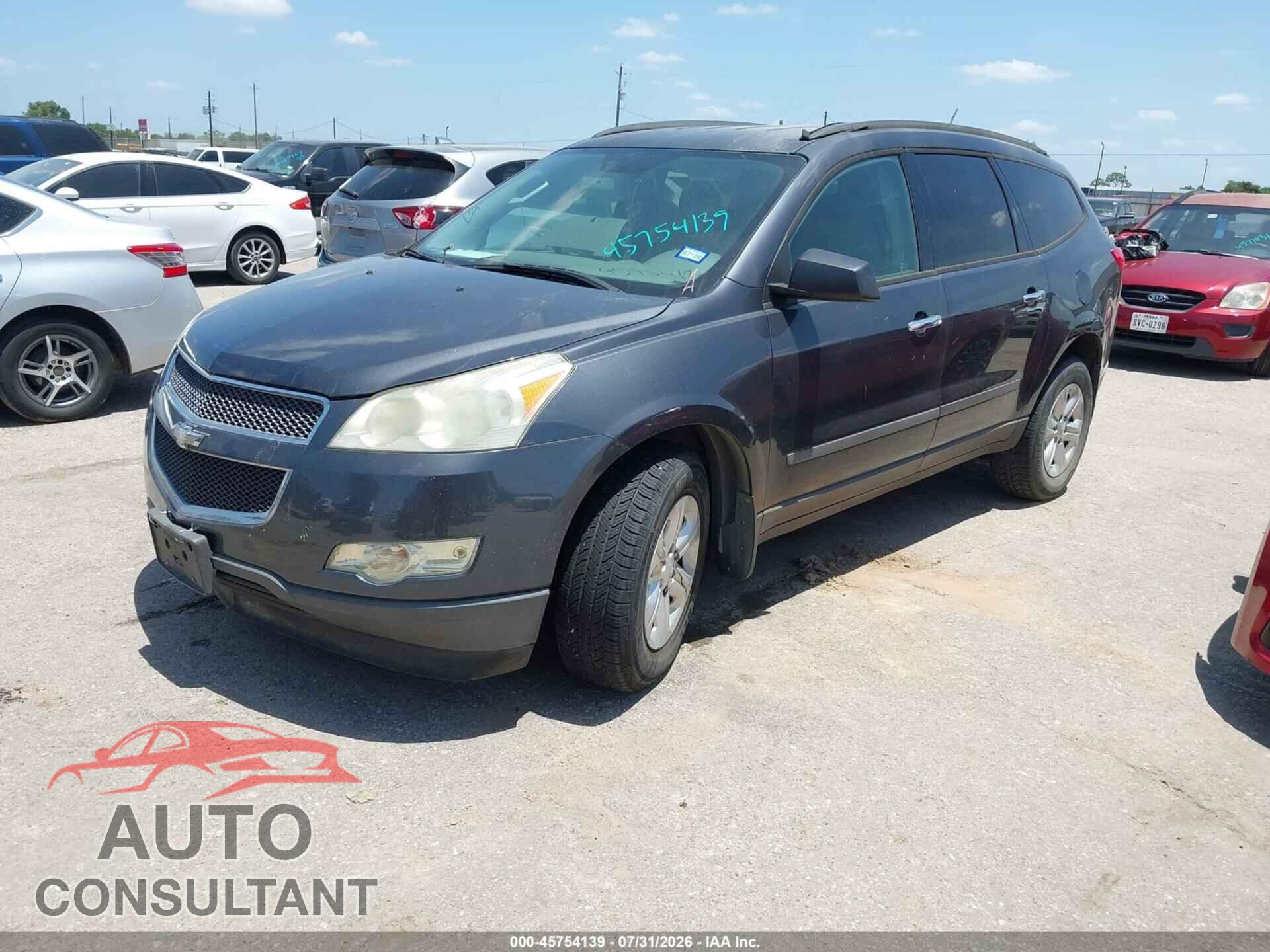 CHEVROLET TRAVERSE 2012 - 1GNKRFED1CJ359666
