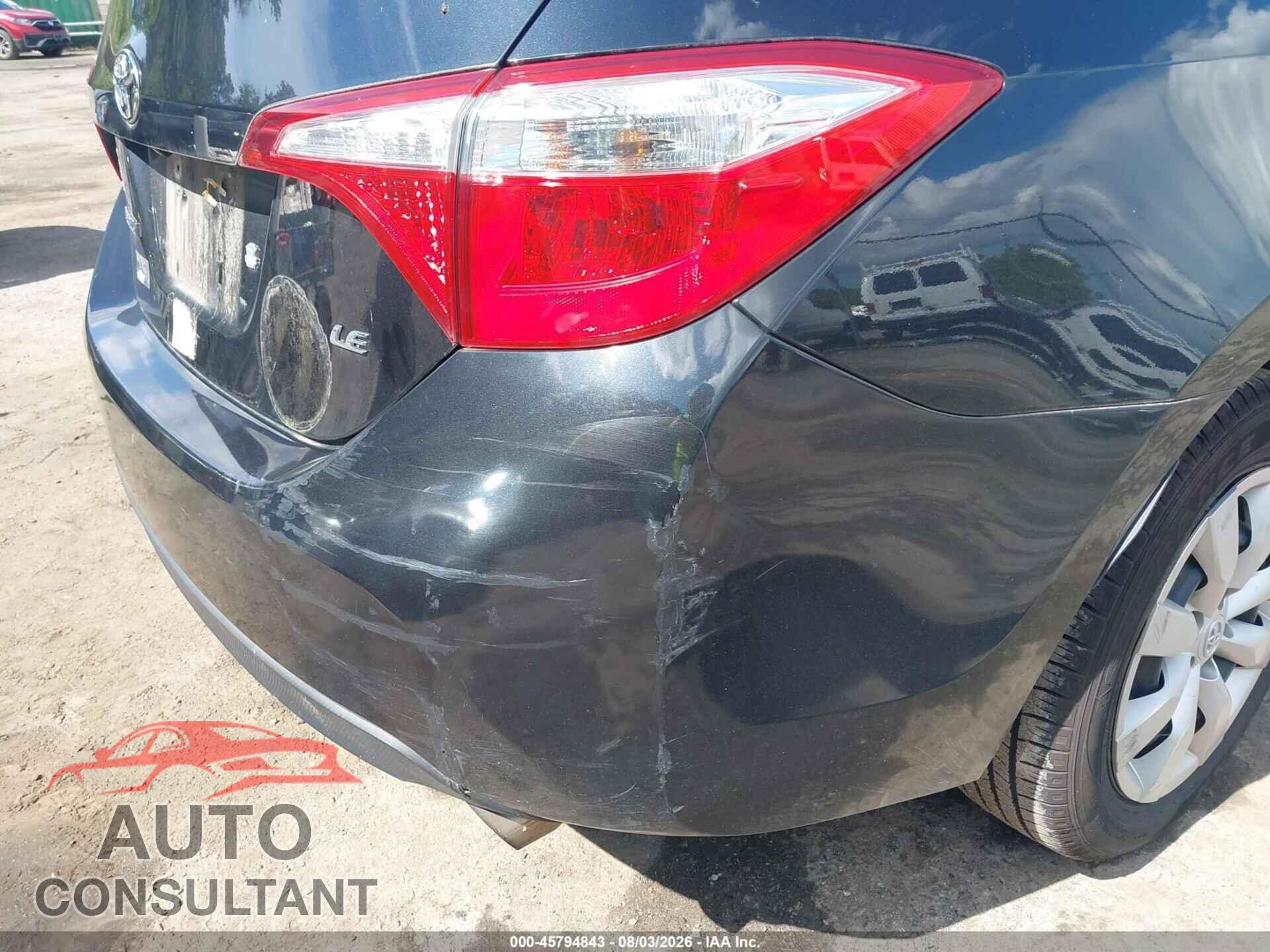TOYOTA COROLLA 2015 - 2T1BURHE4FC455157