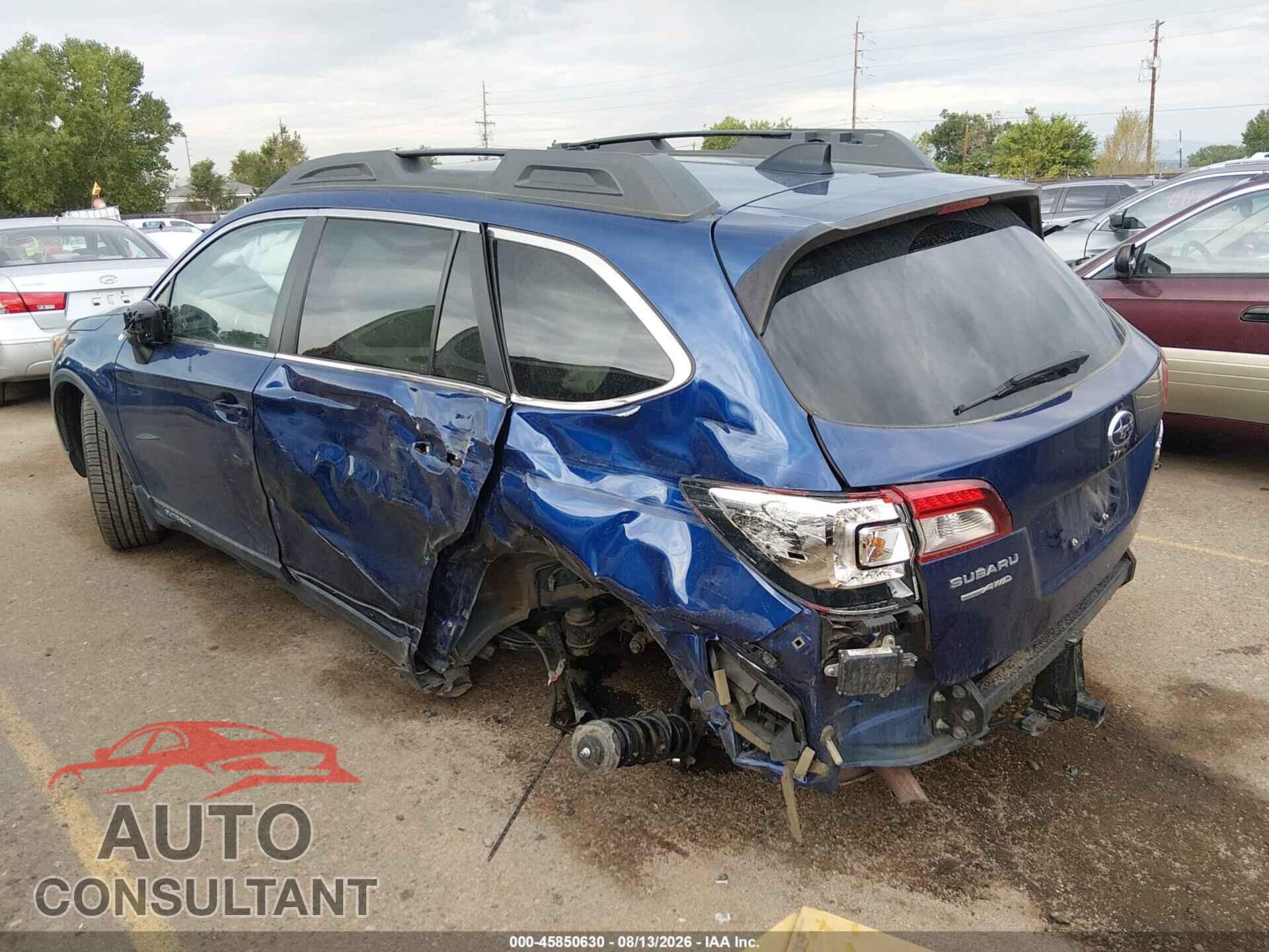 SUBARU OUTBACK 2016 - 4S4BSBNC7G3220595