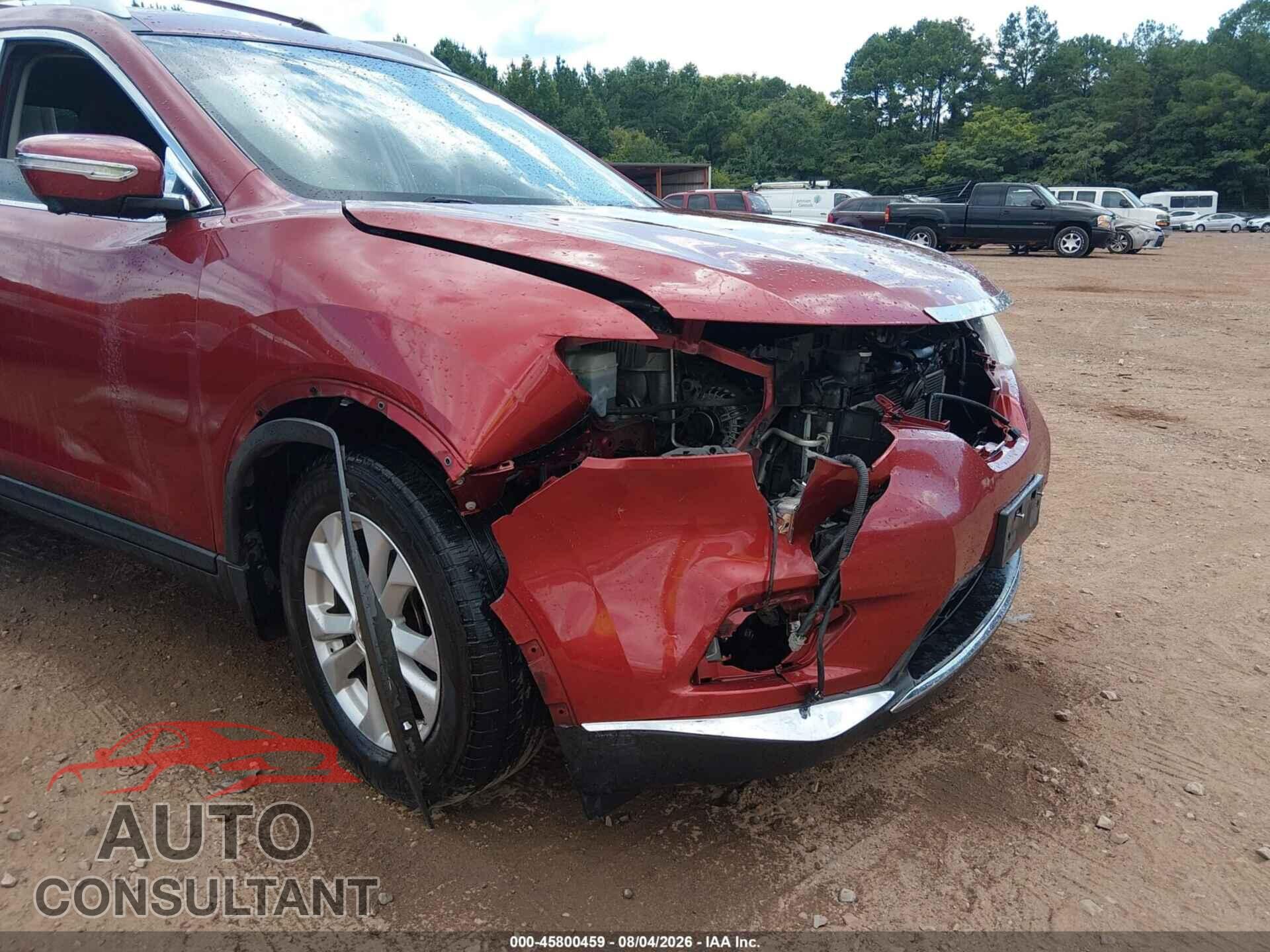 NISSAN ROGUE 2015 - KNMAT2MT4FP548627