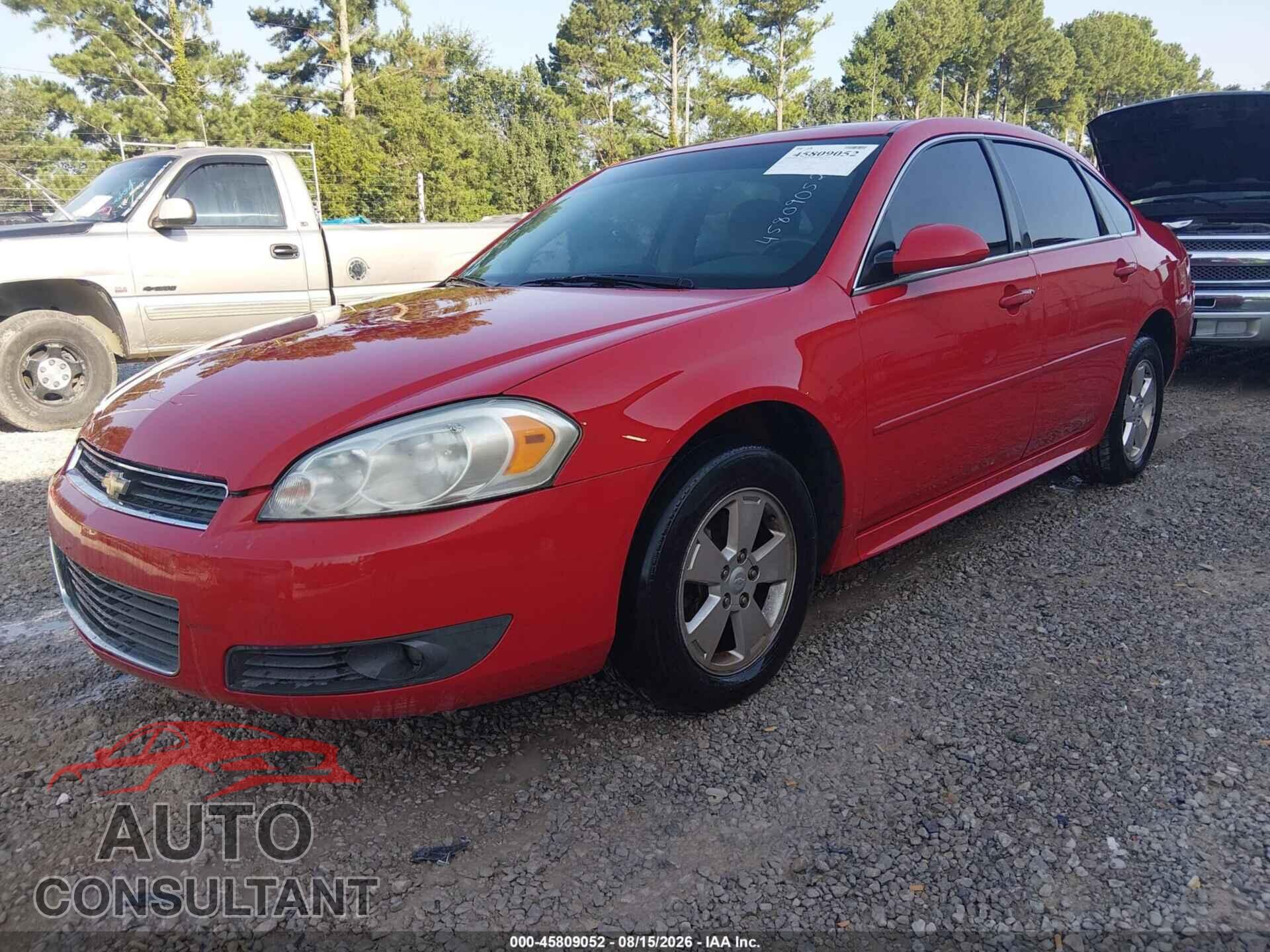 CHEVROLET IMPALA 2011 - 2G1WG5EK4B1120512