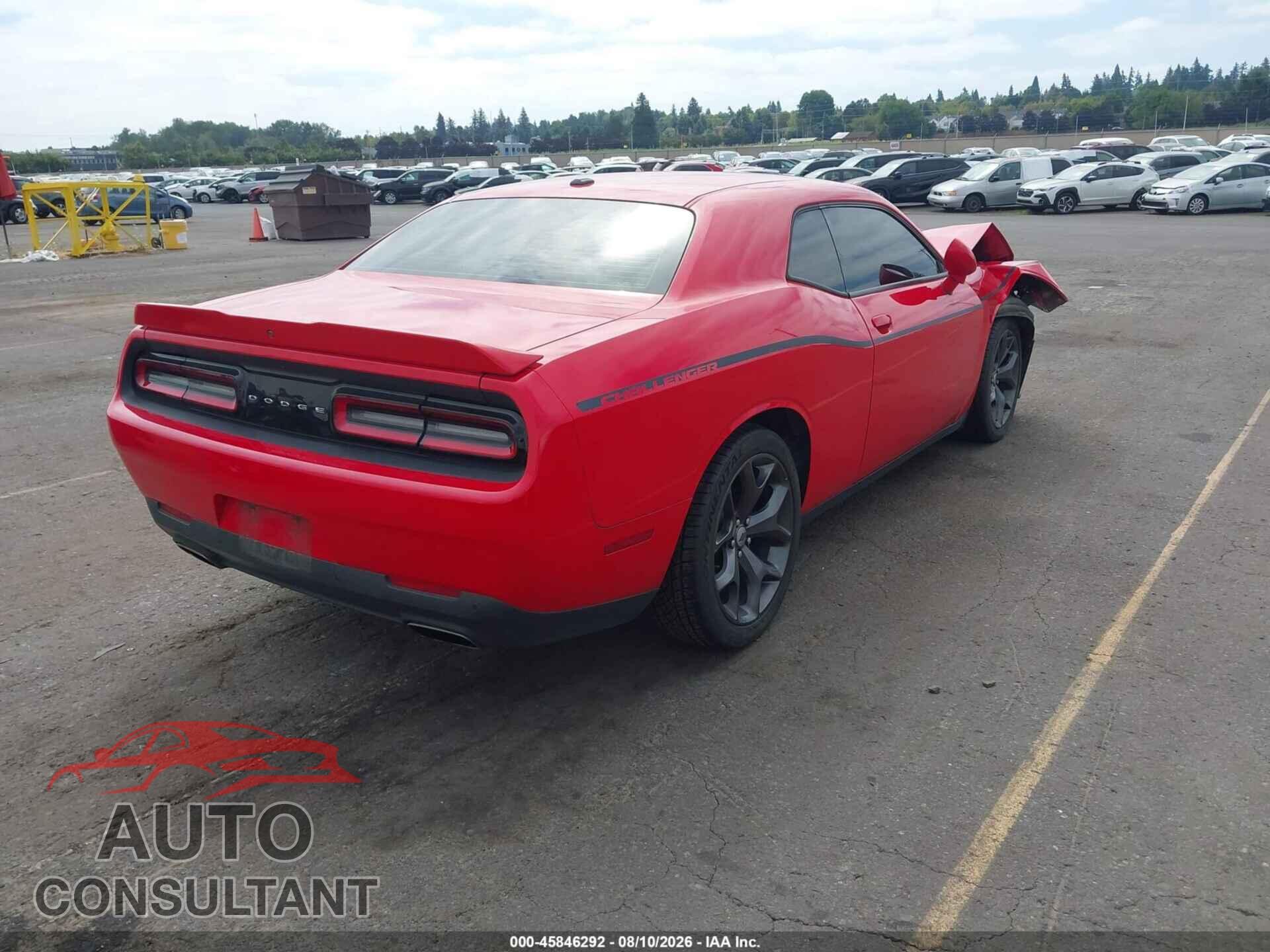 DODGE CHALLENGER 2019 - 2C3CDZJG5KH543364