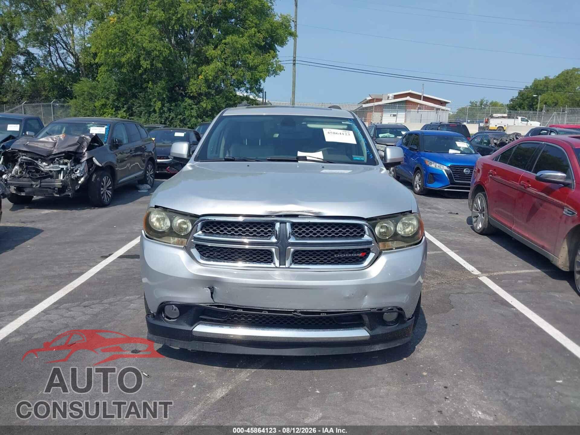 DODGE DURANGO 2012 - 1C4RDJDG9CC337486