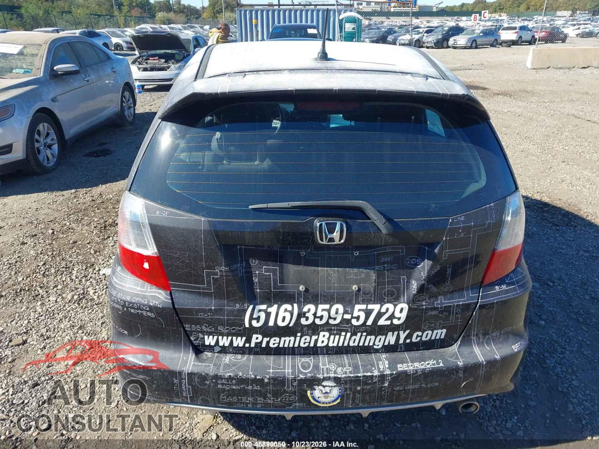 HONDA FIT 2012 - JHMGE8H51CC002632
