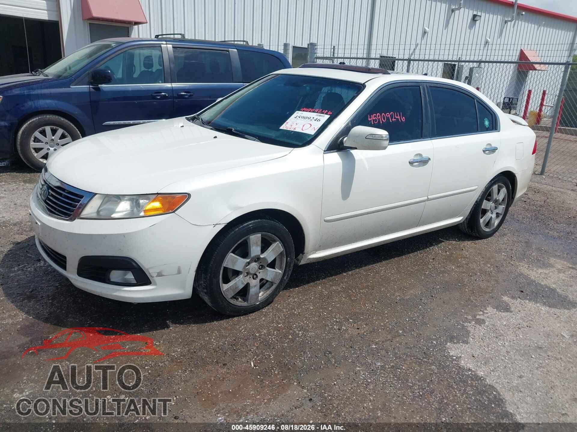 KIA OPTIMA 2009 - KNAGE224095357784