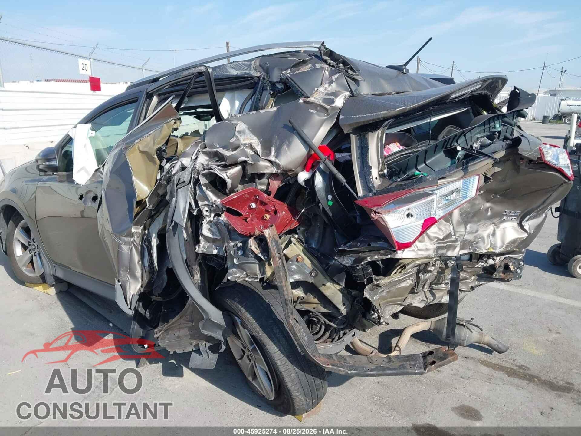TOYOTA RAV4 2015 - 2T3RFREV4FW267628