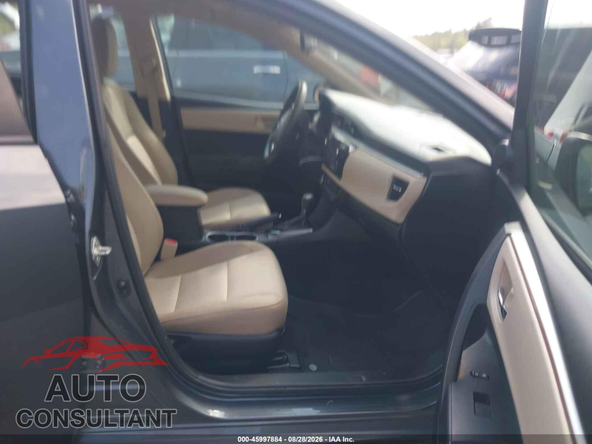 TOYOTA COROLLA 2015 - 2T1BPRHE4FC277029