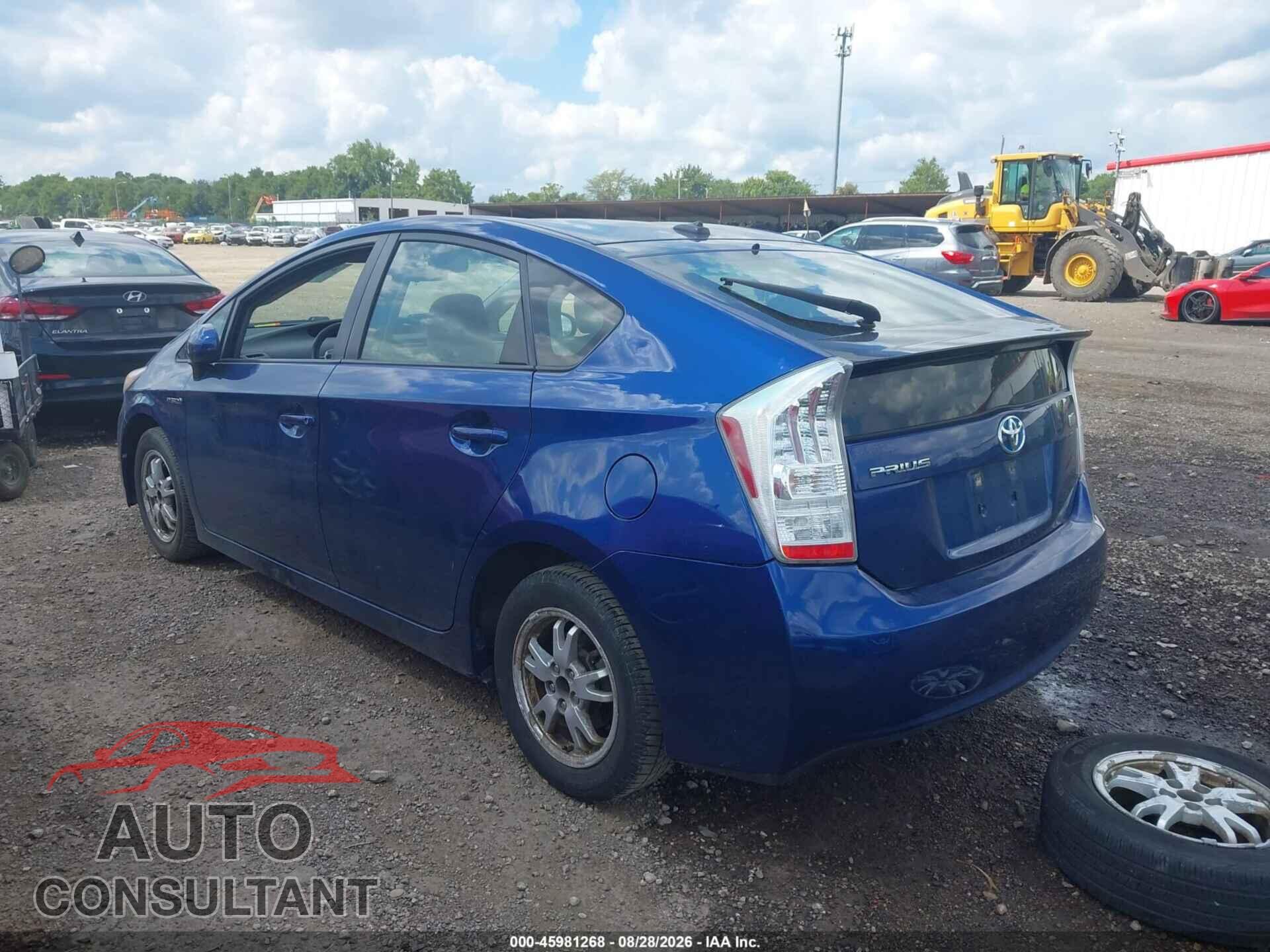 TOYOTA PRIUS 2010 - JTDKN3DU8A0161822