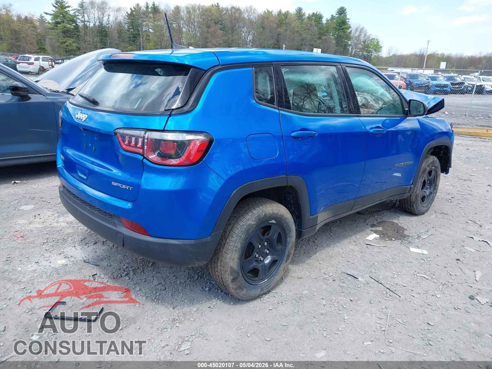 JEEP COMPASS 2019 - 3C4NJDAB2KT686106