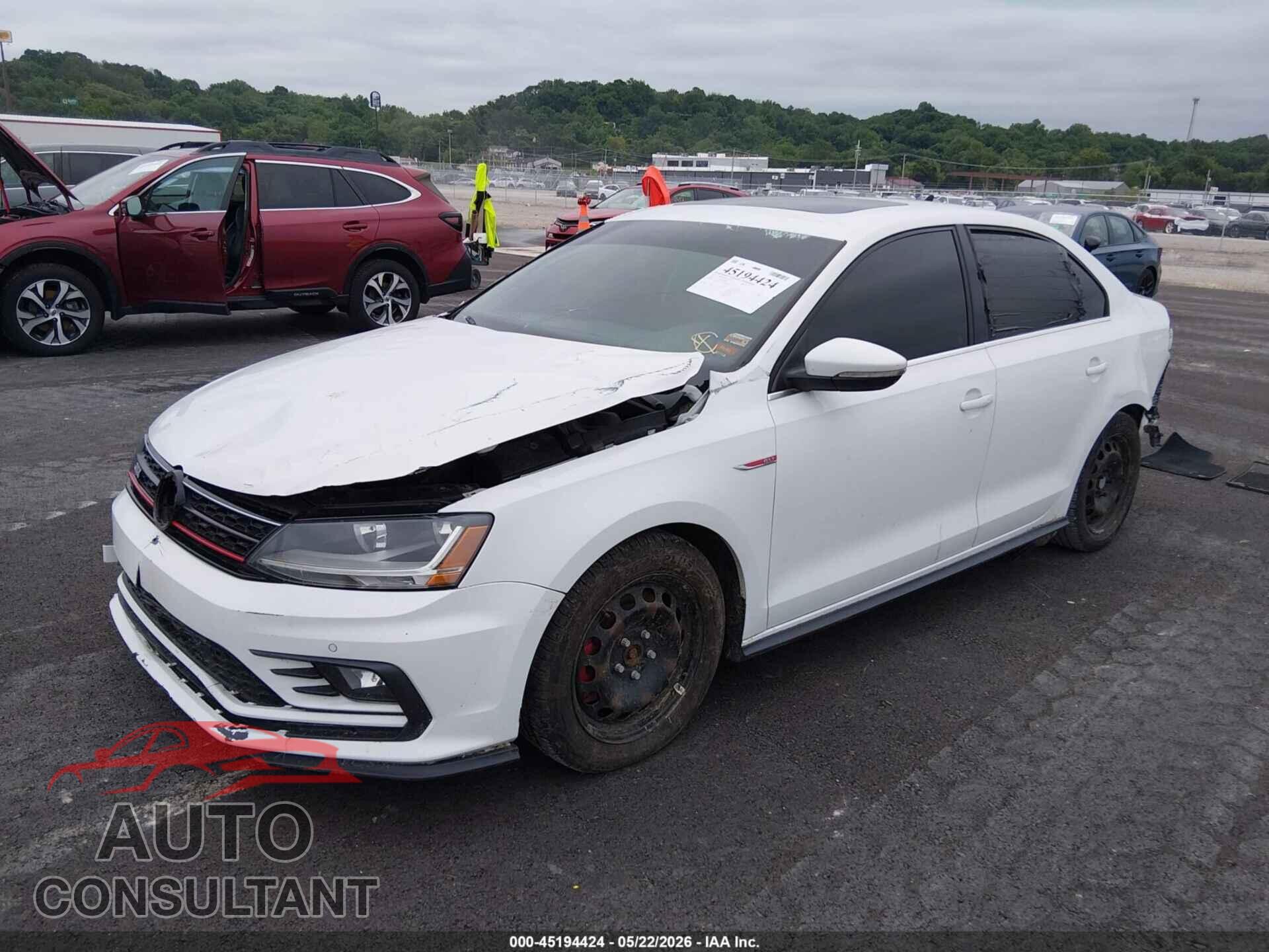 VOLKSWAGEN JETTA 2017 - 3VW4T7AJ4HM232745