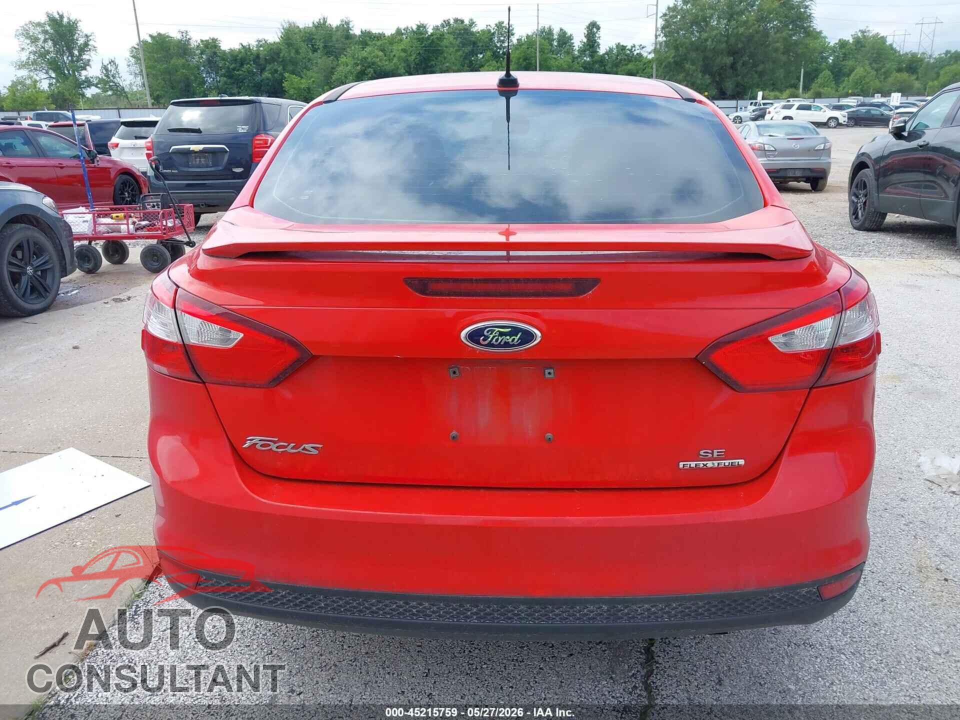 FORD FOCUS 2013 - 1FADP3F22DL170135