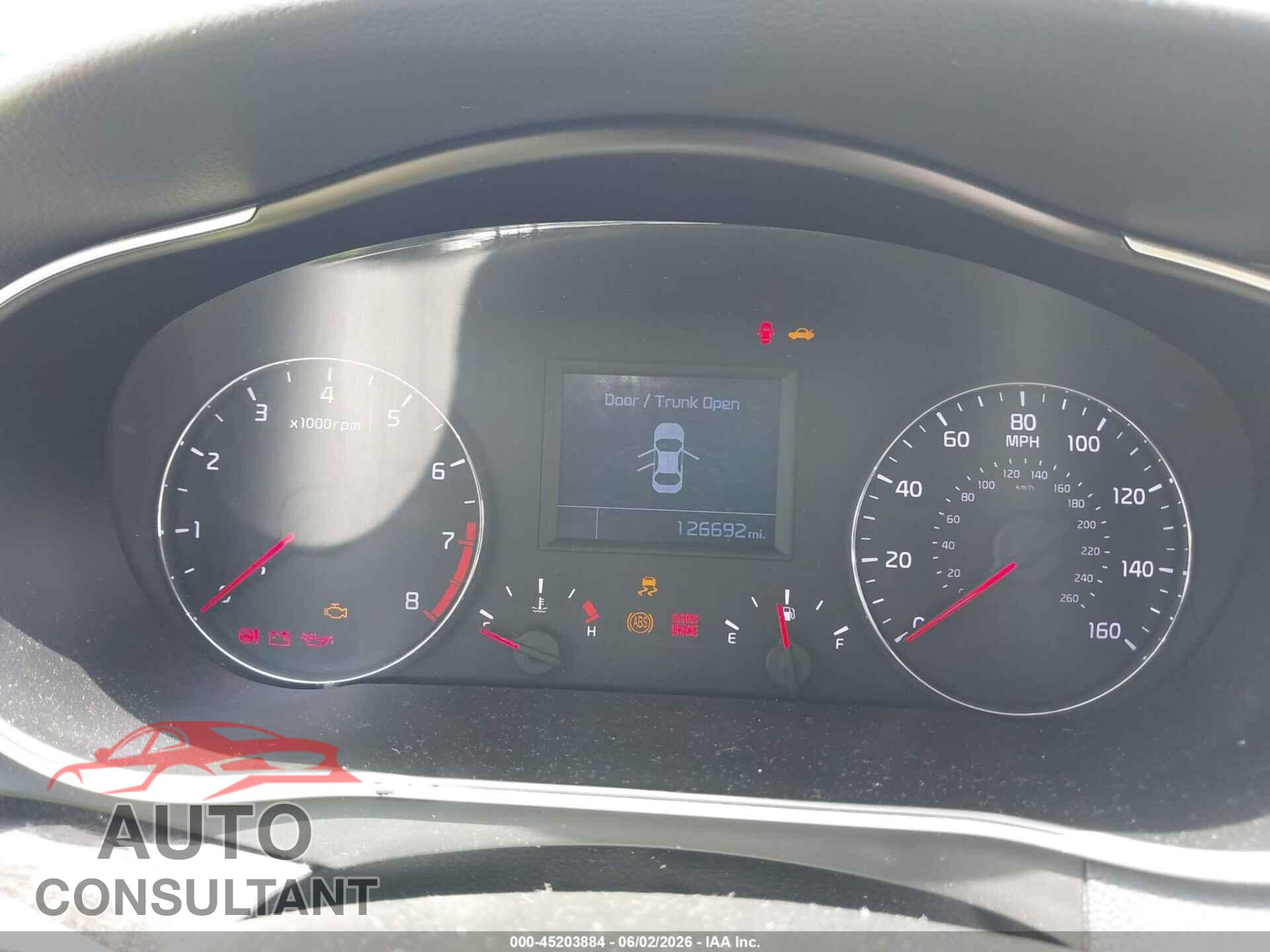 KIA CADENZA 2014 - KNALN4D71E5165687
