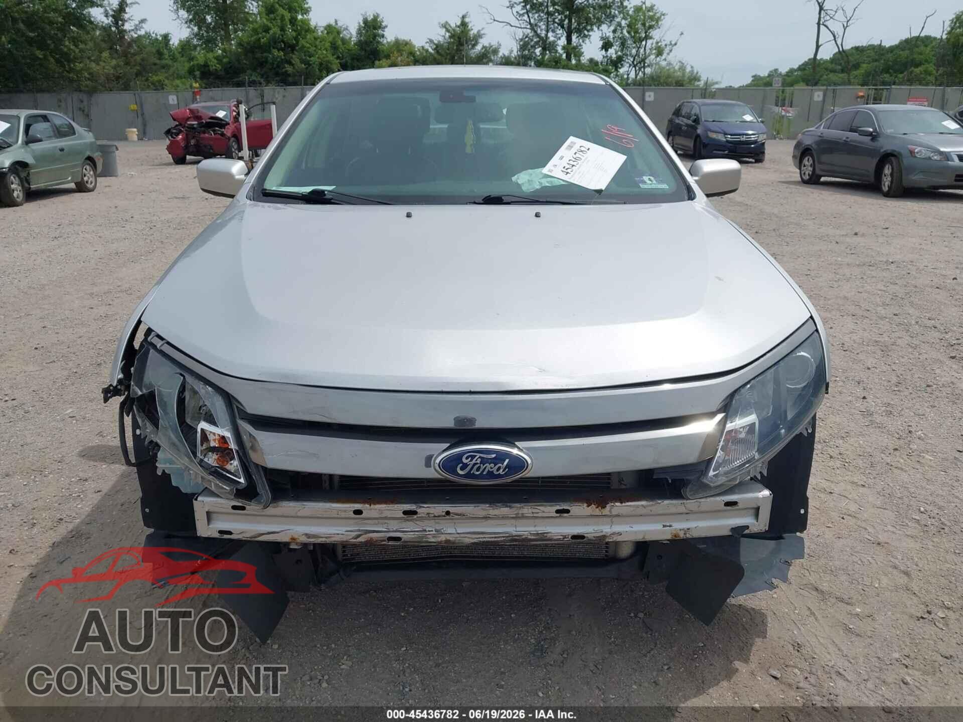 FORD FUSION 2011 - 3FAHP0KC1BR132196