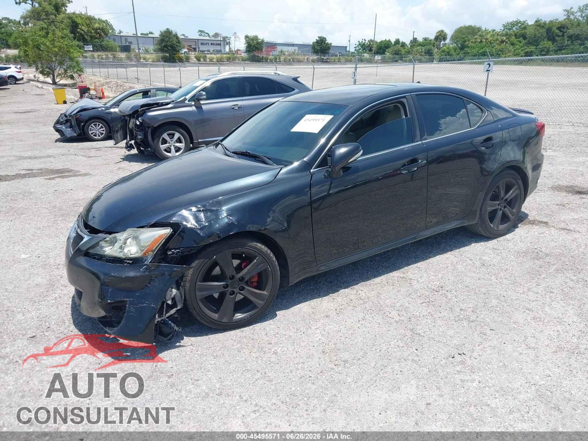LEXUS IS 250 2012 - JTHBF5C21C5184341
