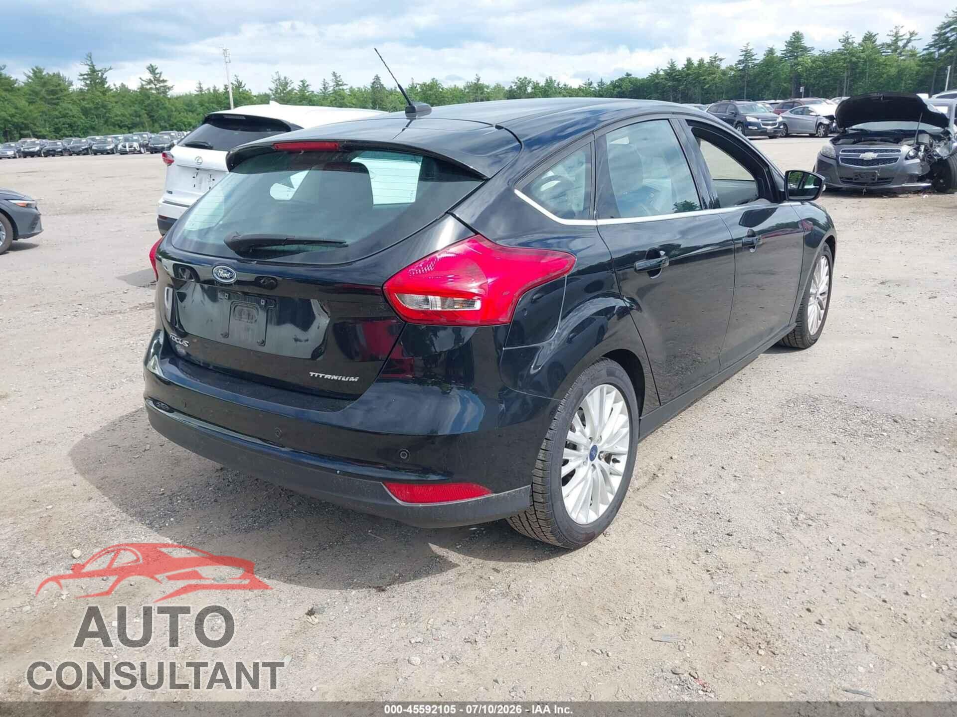 FORD FOCUS 2017 - 1FADP3N29HL335184