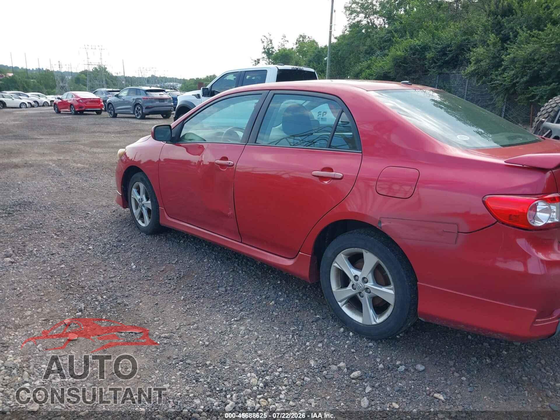 TOYOTA COROLLA 2011 - 2T1BU4EE3BC629639