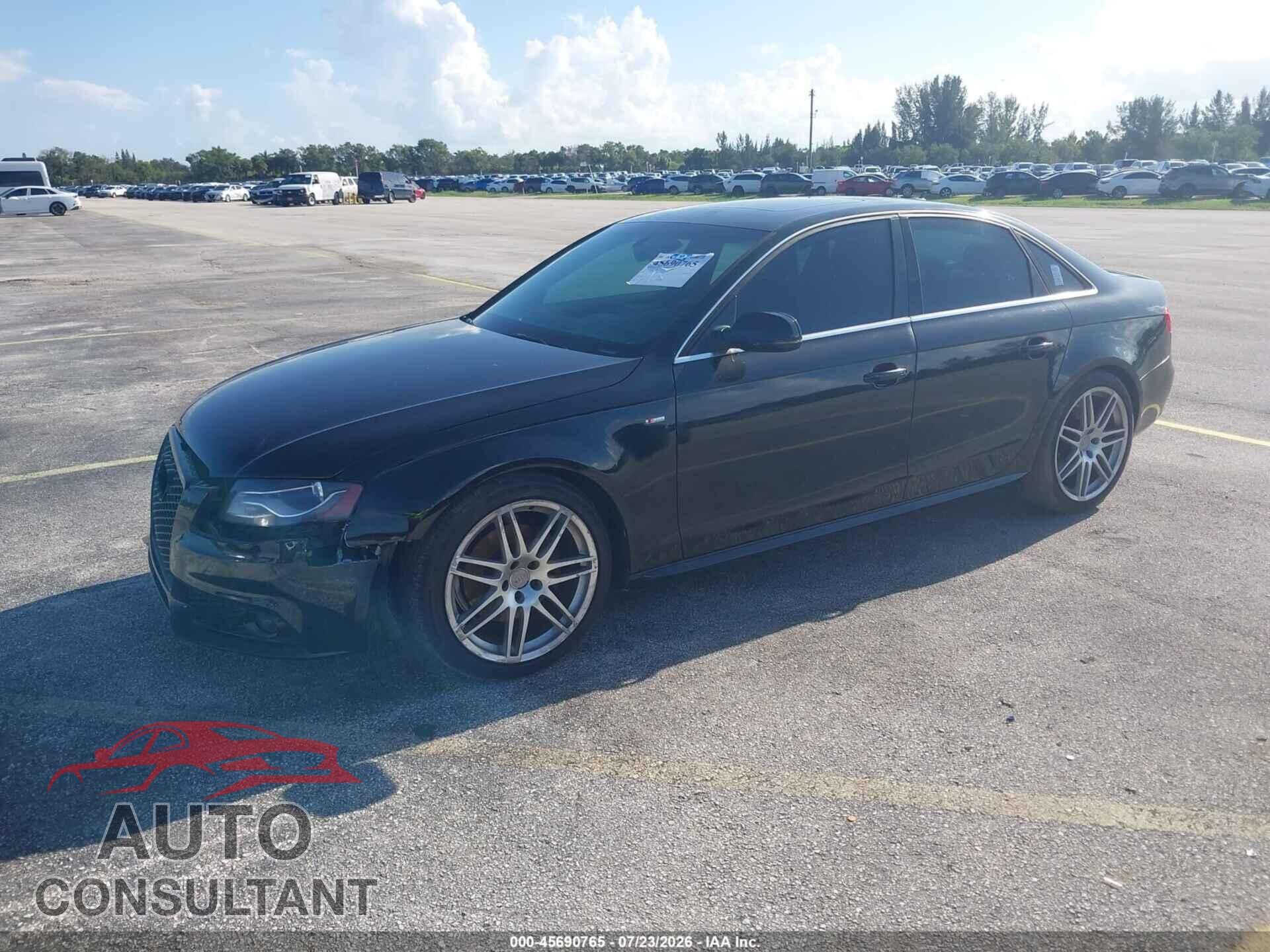 AUDI A4 2010 - WAUKFAFL2AN047367