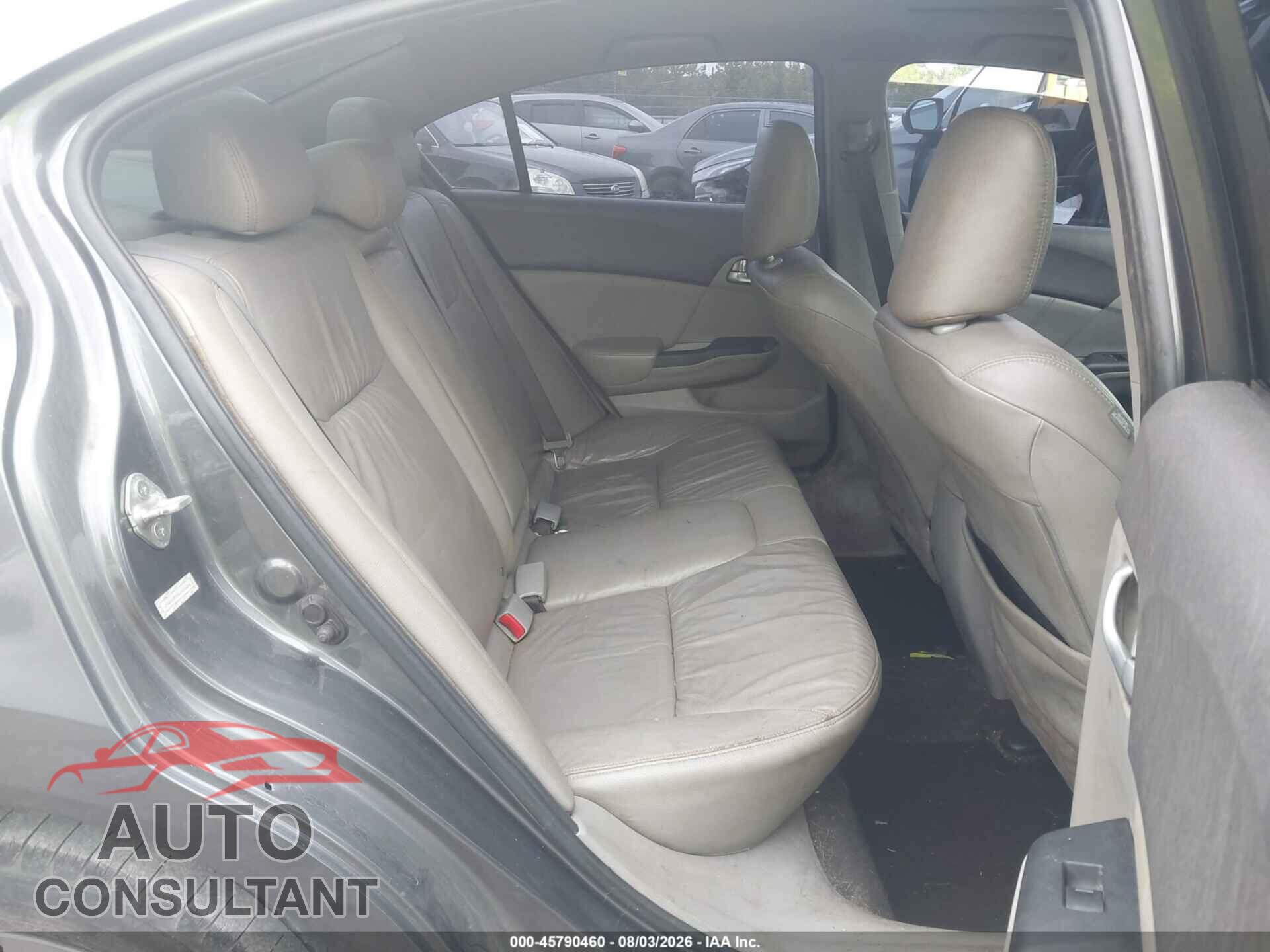 HONDA CIVIC 2012 - 2HGFB2F94CH508690