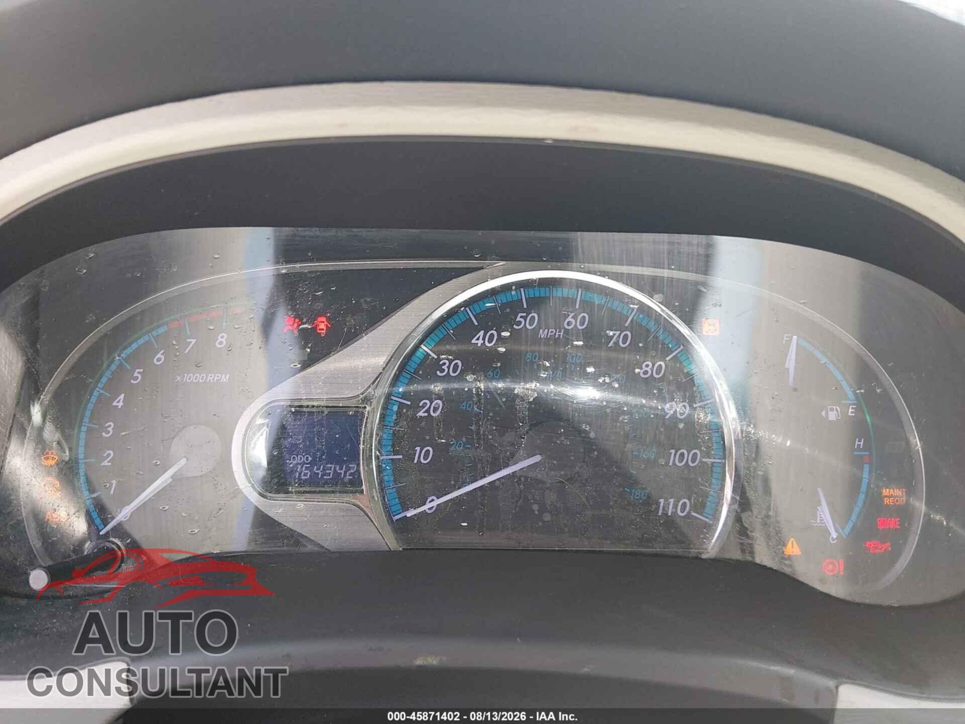 TOYOTA SIENNA 2012 - 5TDYK3DC6CS229397