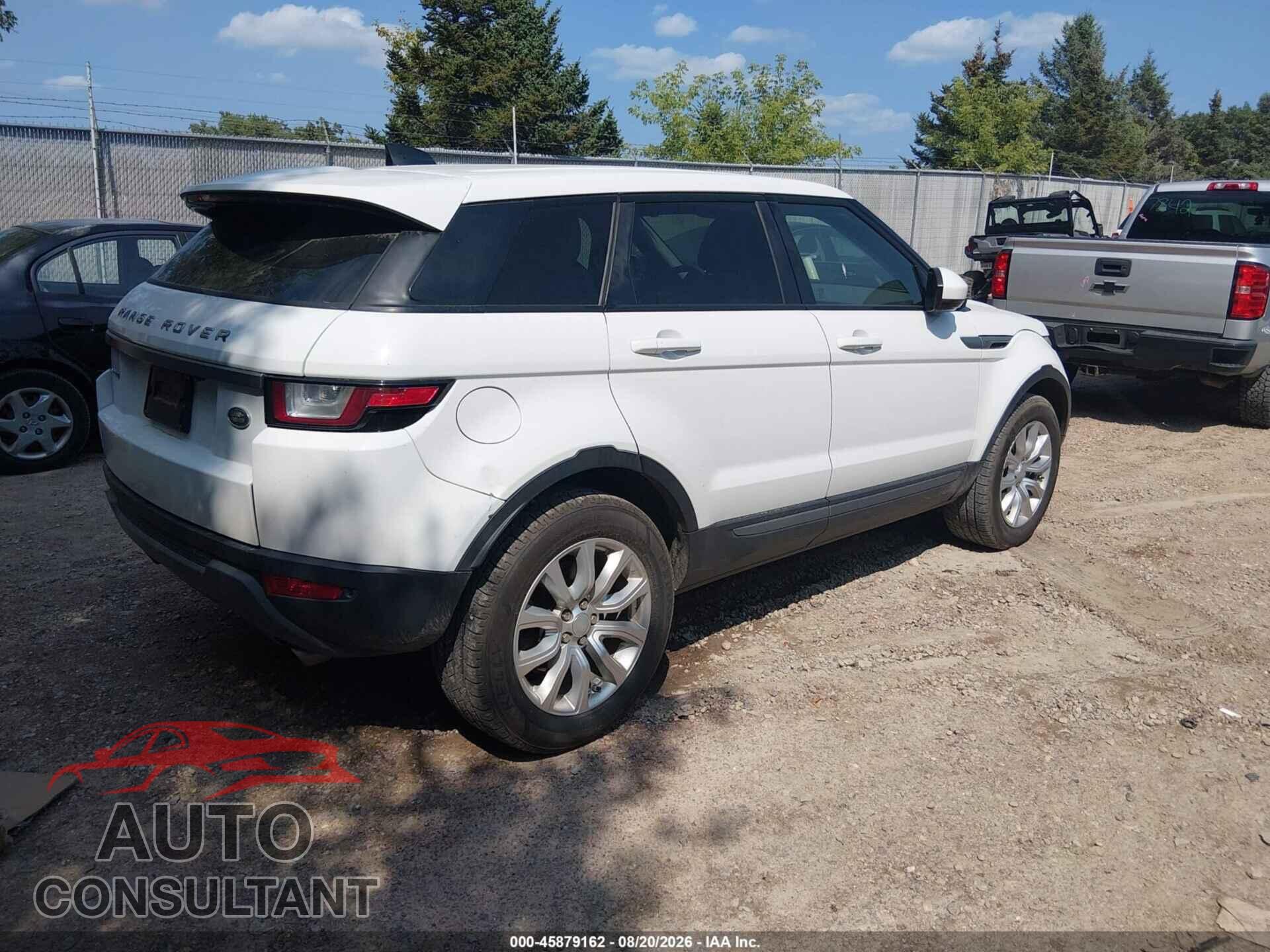 LAND ROVER RANGE ROVER EVOQUE 2017 - SALVP2BG4HH196117