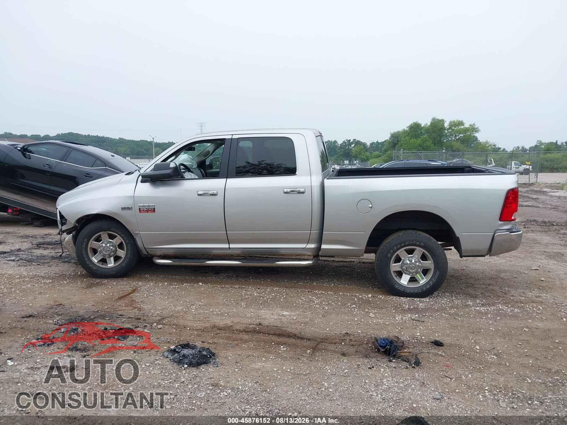 DODGE RAM 2500 2012 - 3C6TD5DT2CG121607