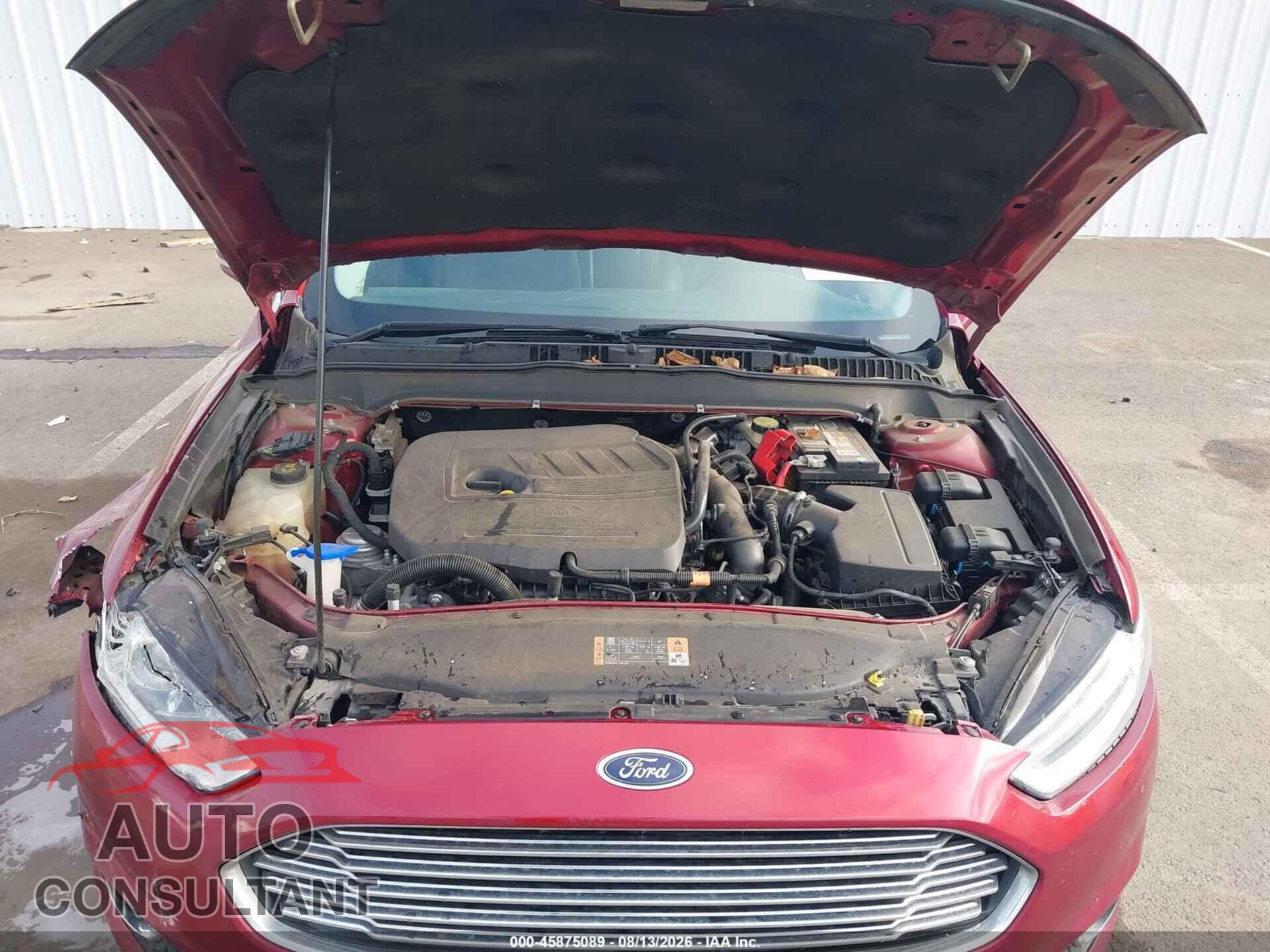 FORD FUSION 2014 - 1FA6P0HD3E5398964