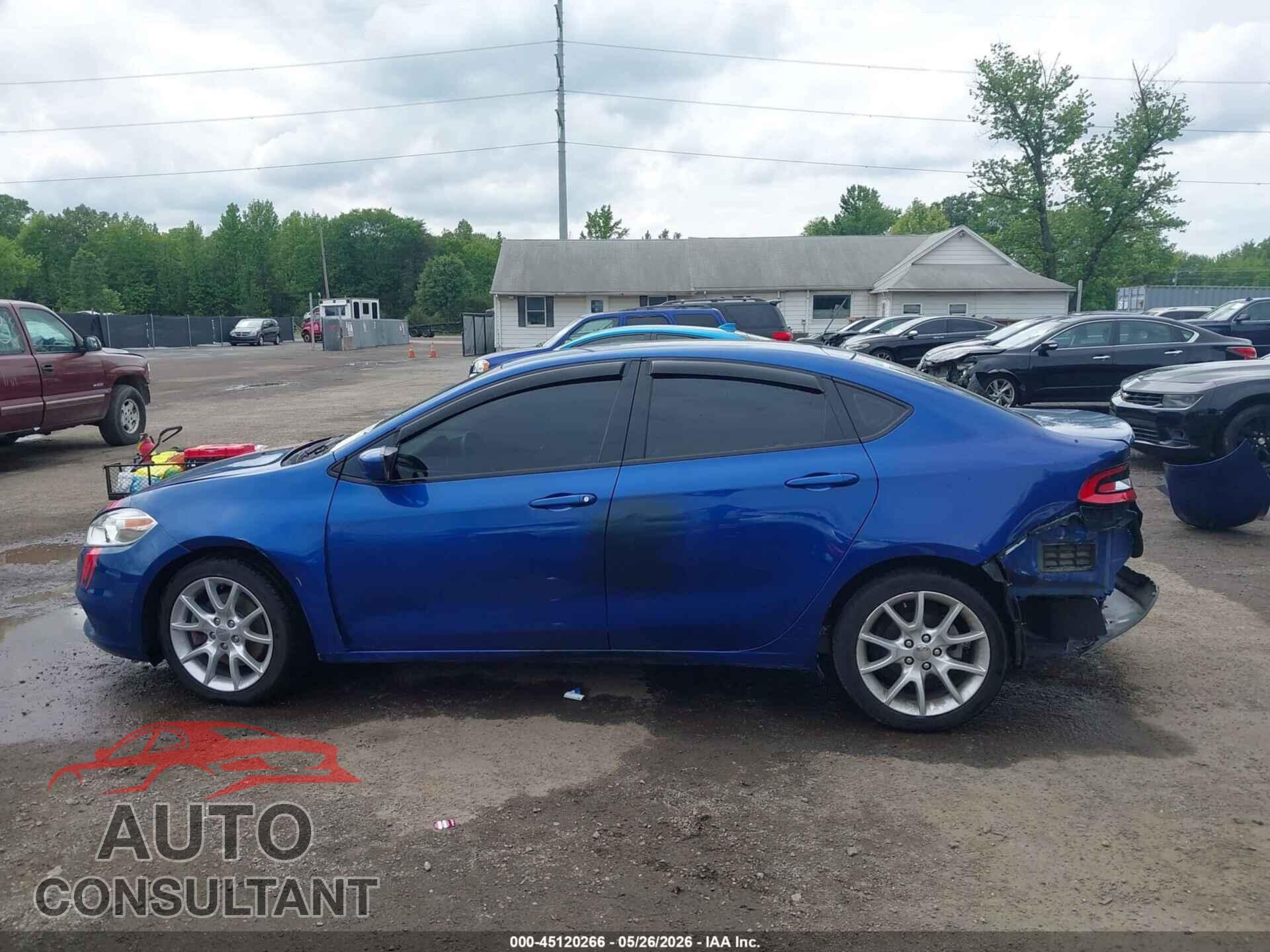 DODGE DART 2013 - 1C3CDFBA2DD257271