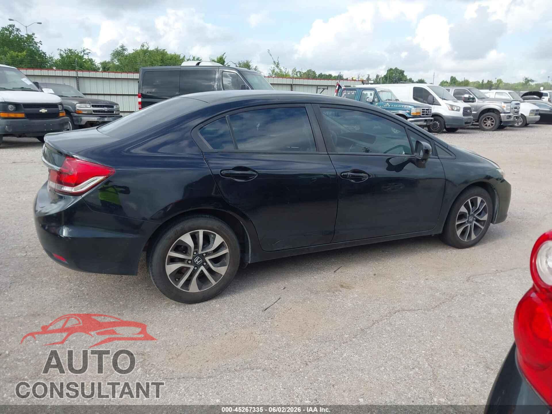 HONDA CIVIC 2014 - 19XFB2F84EE003267