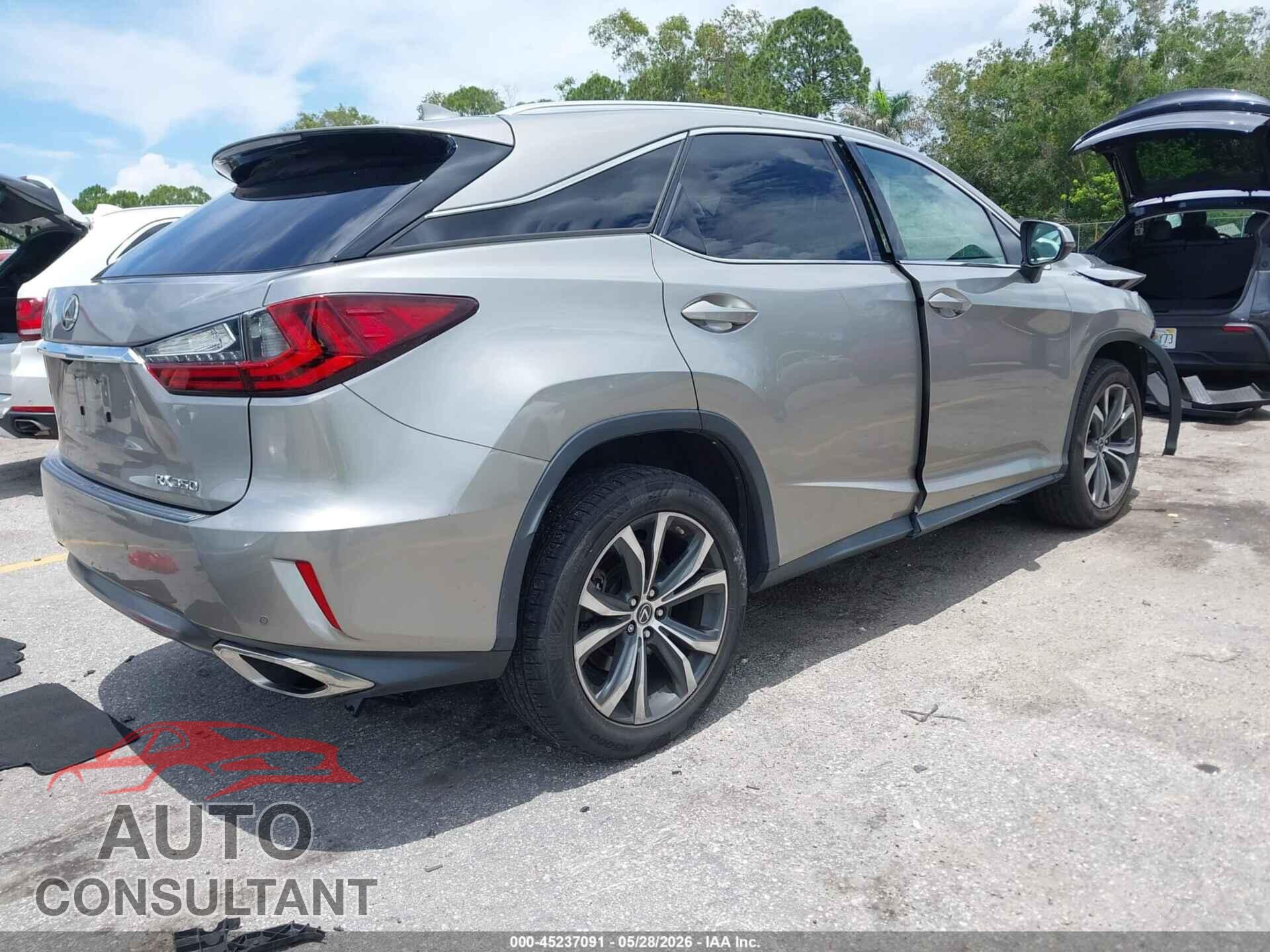 LEXUS RX 350 2019 - 2T2ZZMCA3KC132358